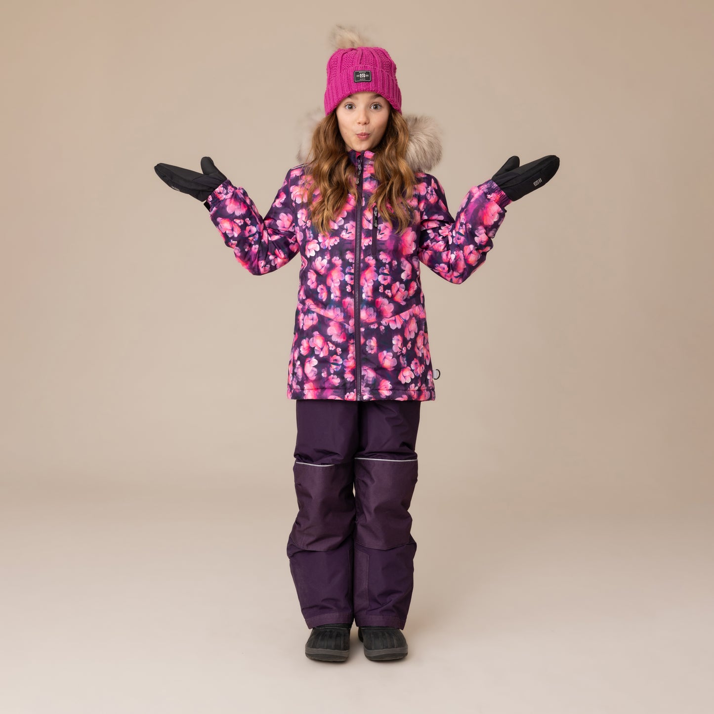 Habit de neige Olivia  Filles Mauve