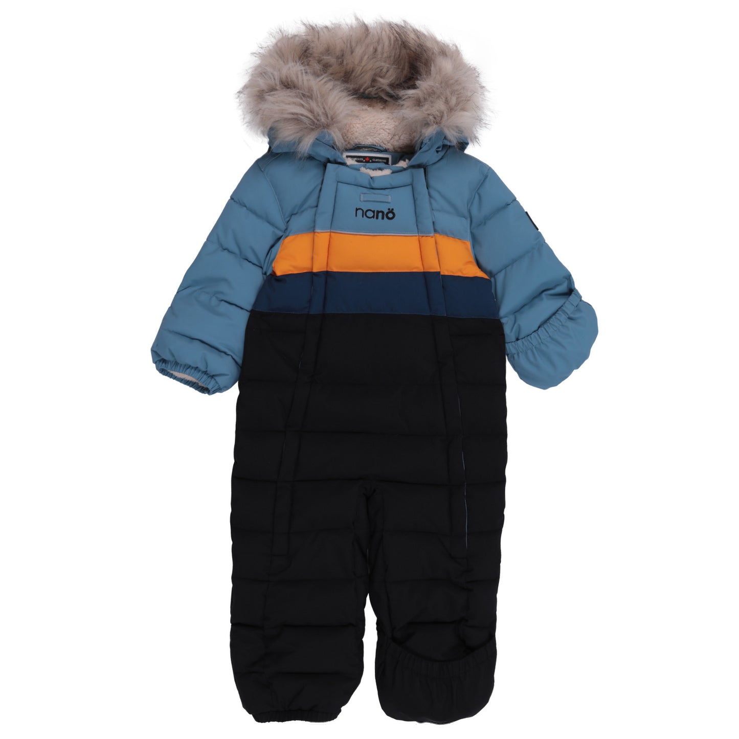 Habit de neige une-pièce bébé Benji  Bébé Garcon Bleu_Pale