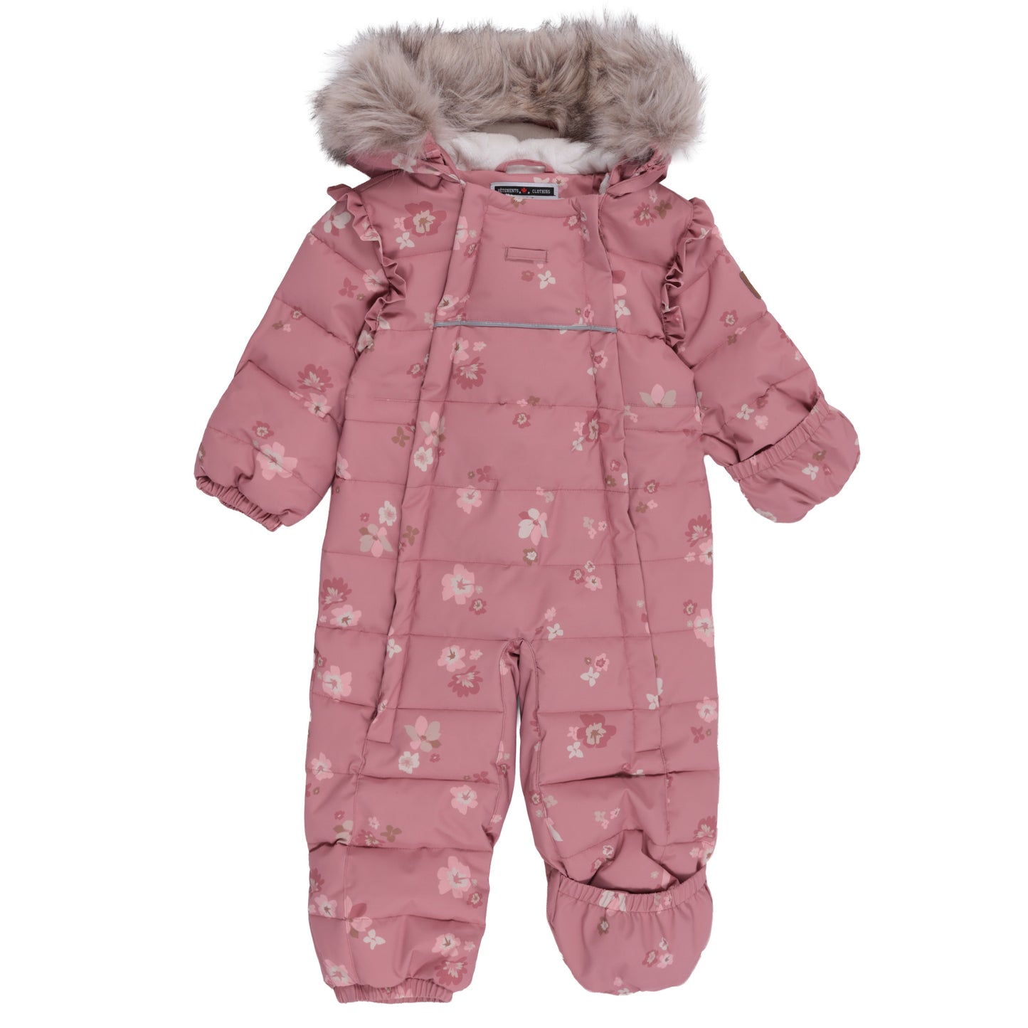 Habit de neige une-pièce bébé Sammie  Bébé Fille Rose