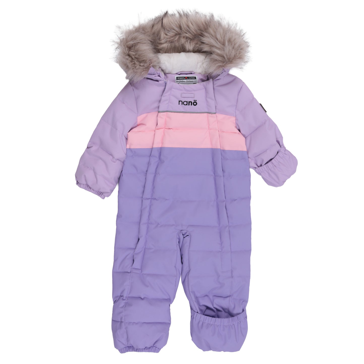 Habit de neige une-pièce bébé Lyvia  Bébé Fille Lilas