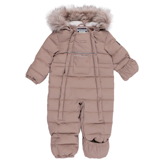 Habit de neige une-pièce bébé Casey  Unisexe Beige