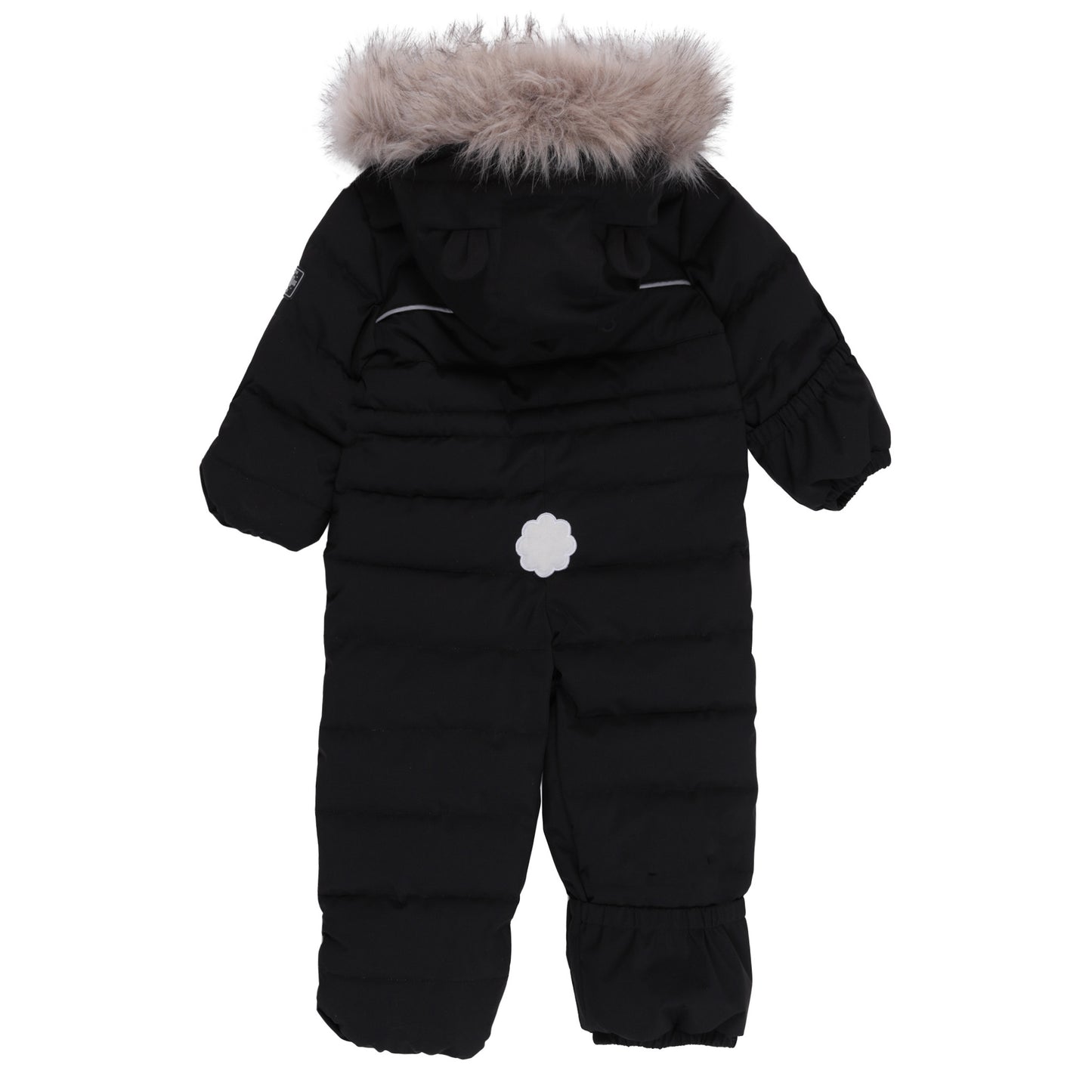 Habit de neige une-pièce bébé Hugh  Unisexe Noir