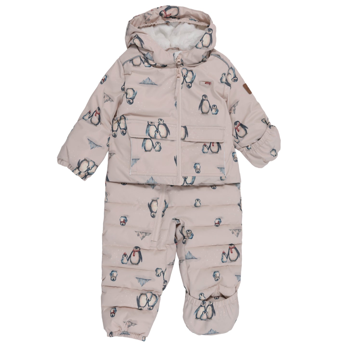 Habit de neige une-pièce bébé Dylan  Unisexe Beige