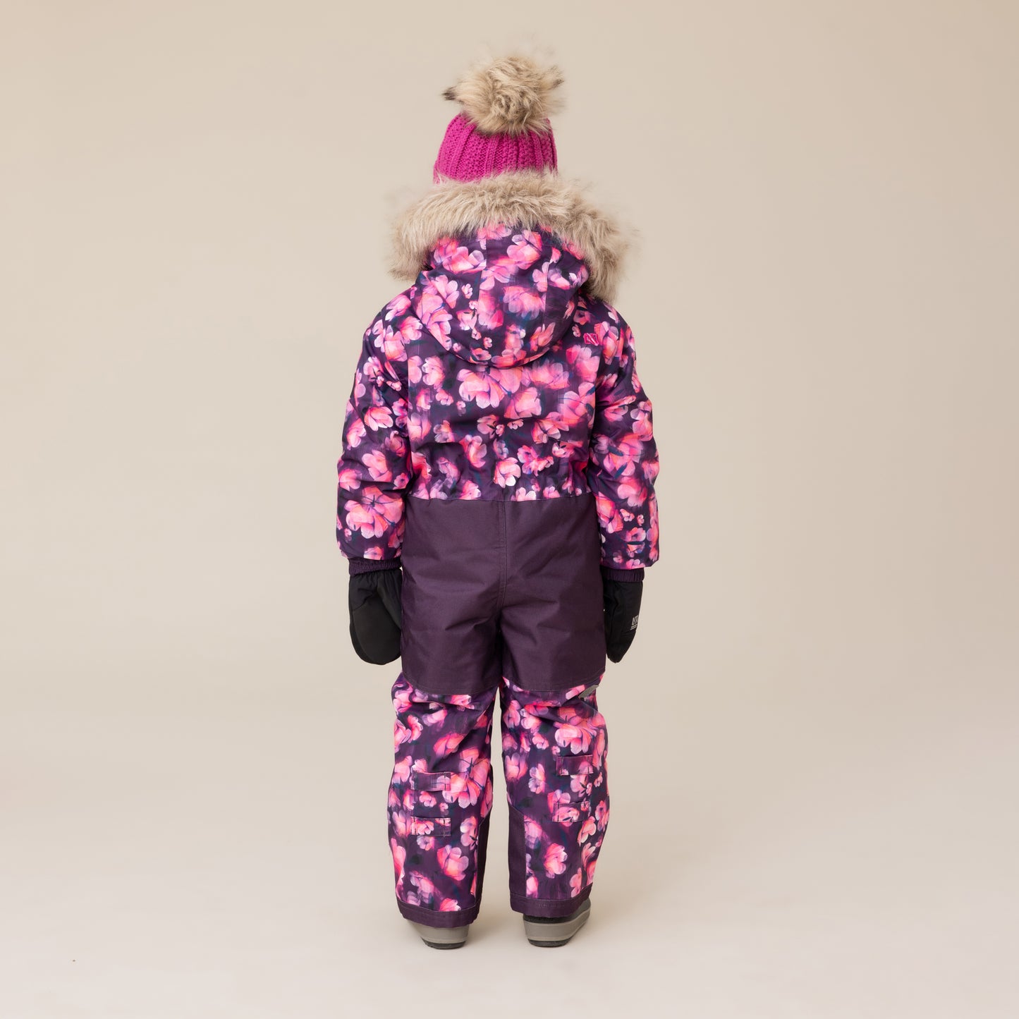 Habit de neige une-pièce Nora  Filles Mauve