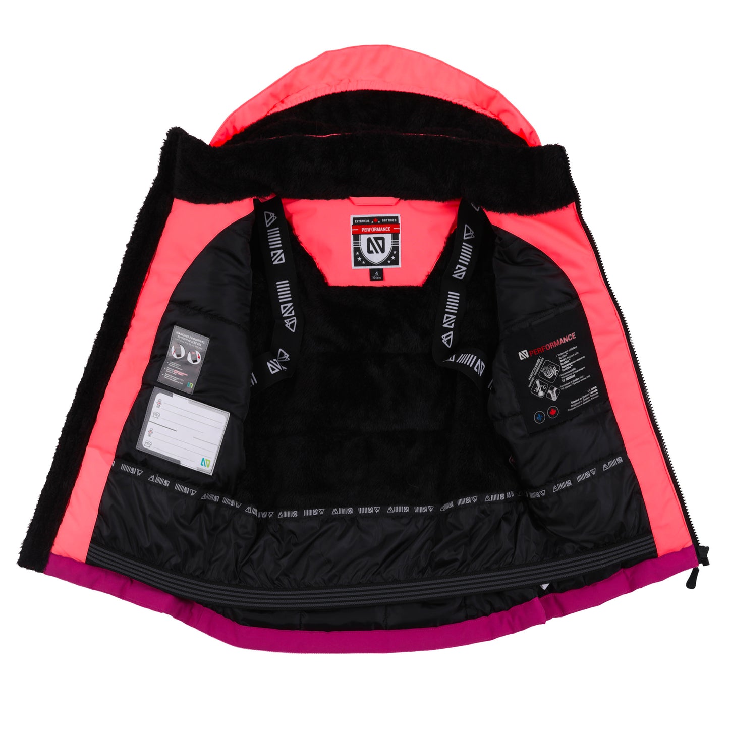 Habit de neige Performance Tiffany  Filles Mauve
