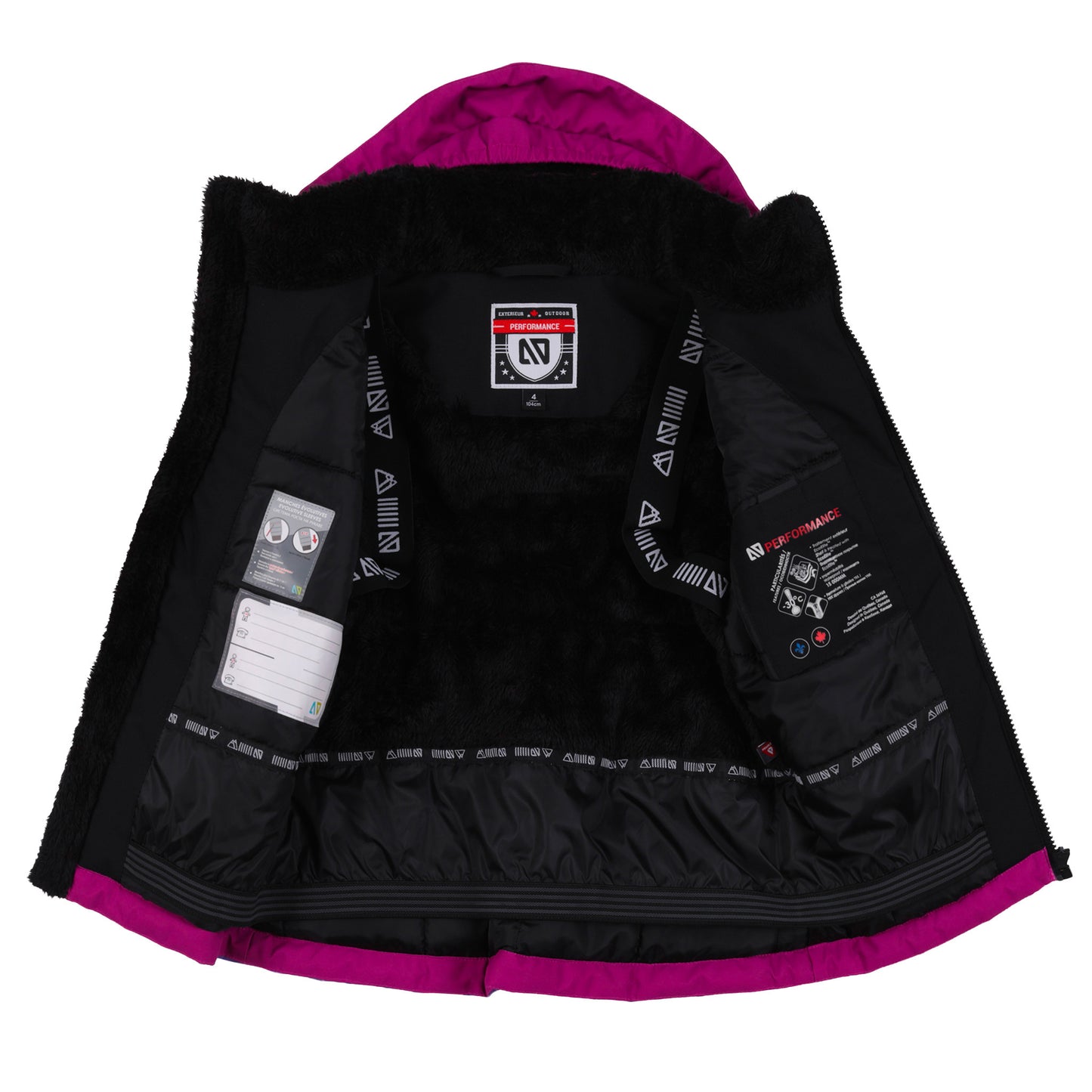 Habit de neige Performance Brooklyn  Filles Mauve