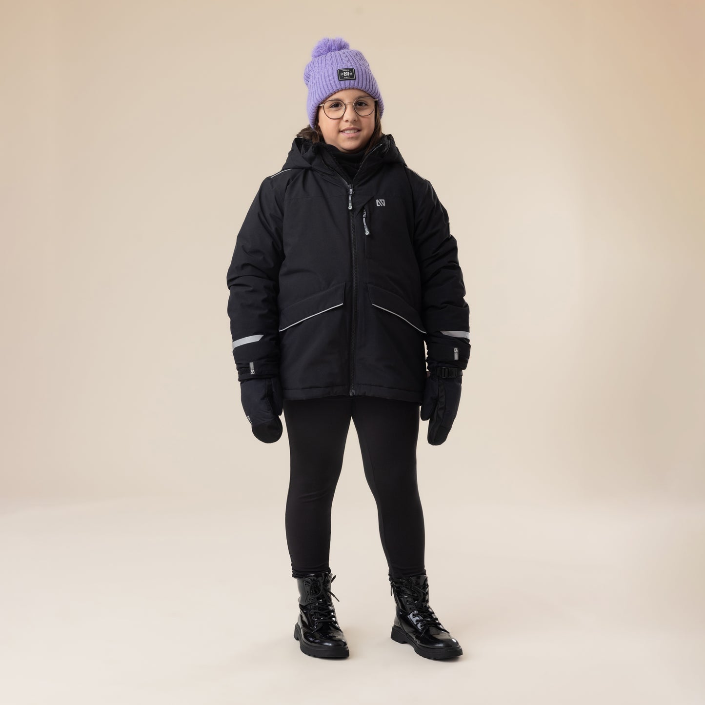 Manteau MaxiFit  Unisexe Noir