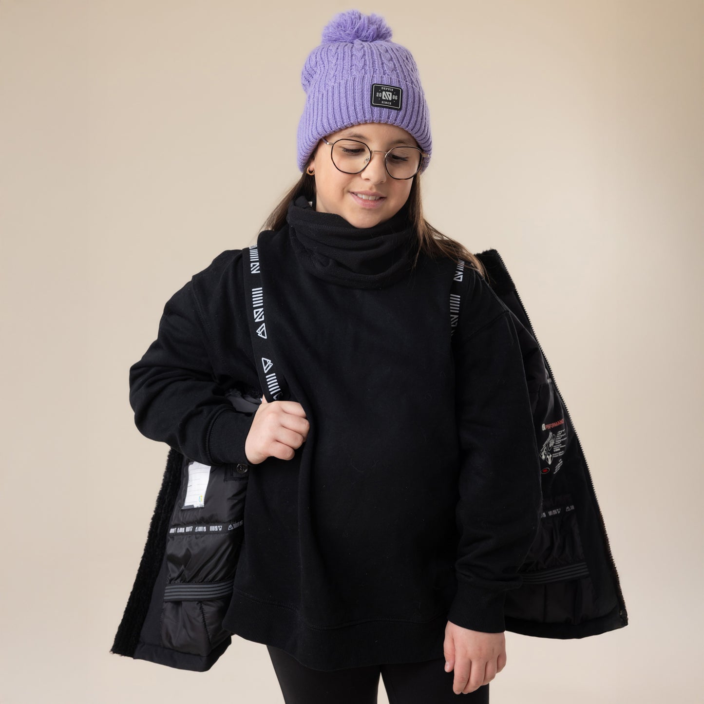 Manteau MaxiFit  Unisexe Noir