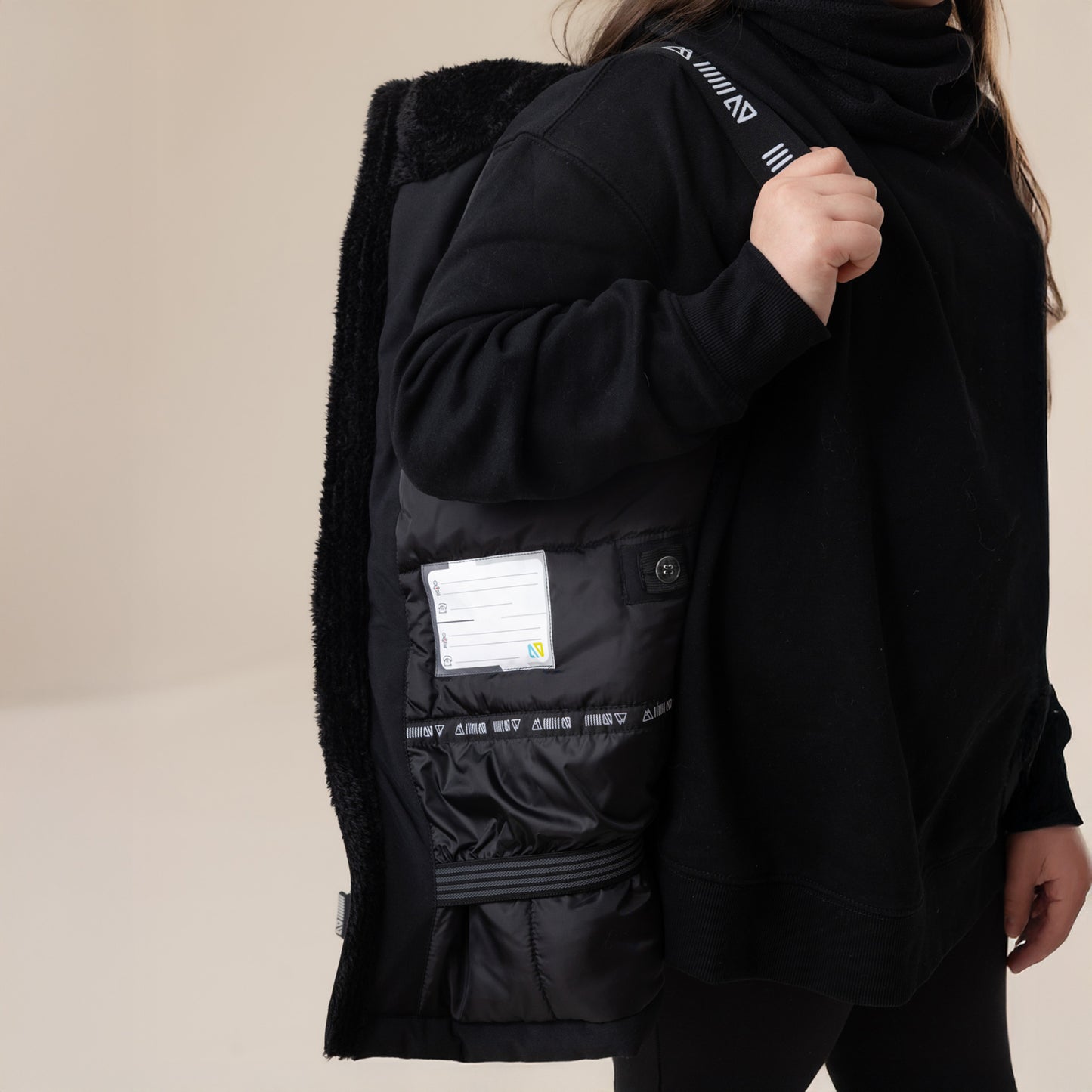 Manteau MaxiFit  Unisexe Noir