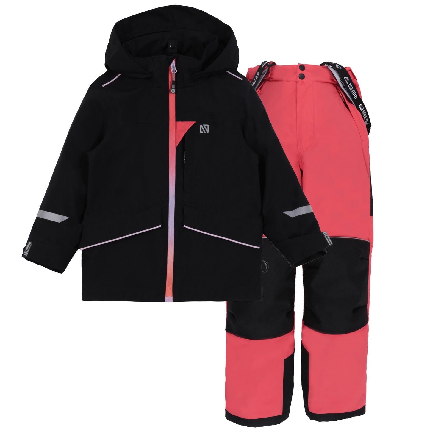 Habit de neige Performance 3-en-1 Julie  Filles Noir