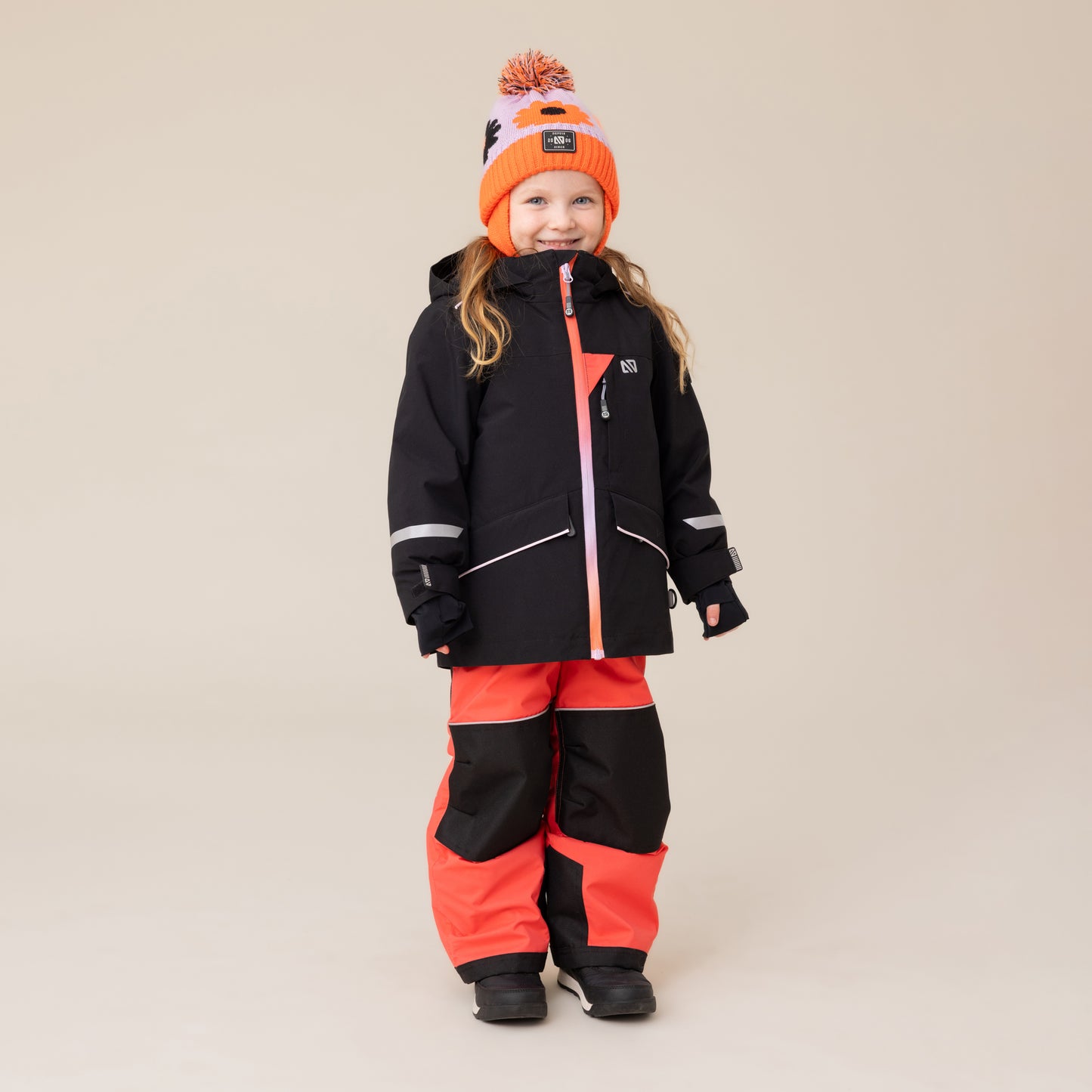 Habit de neige Performance 3-en-1 Julie  Filles Noir