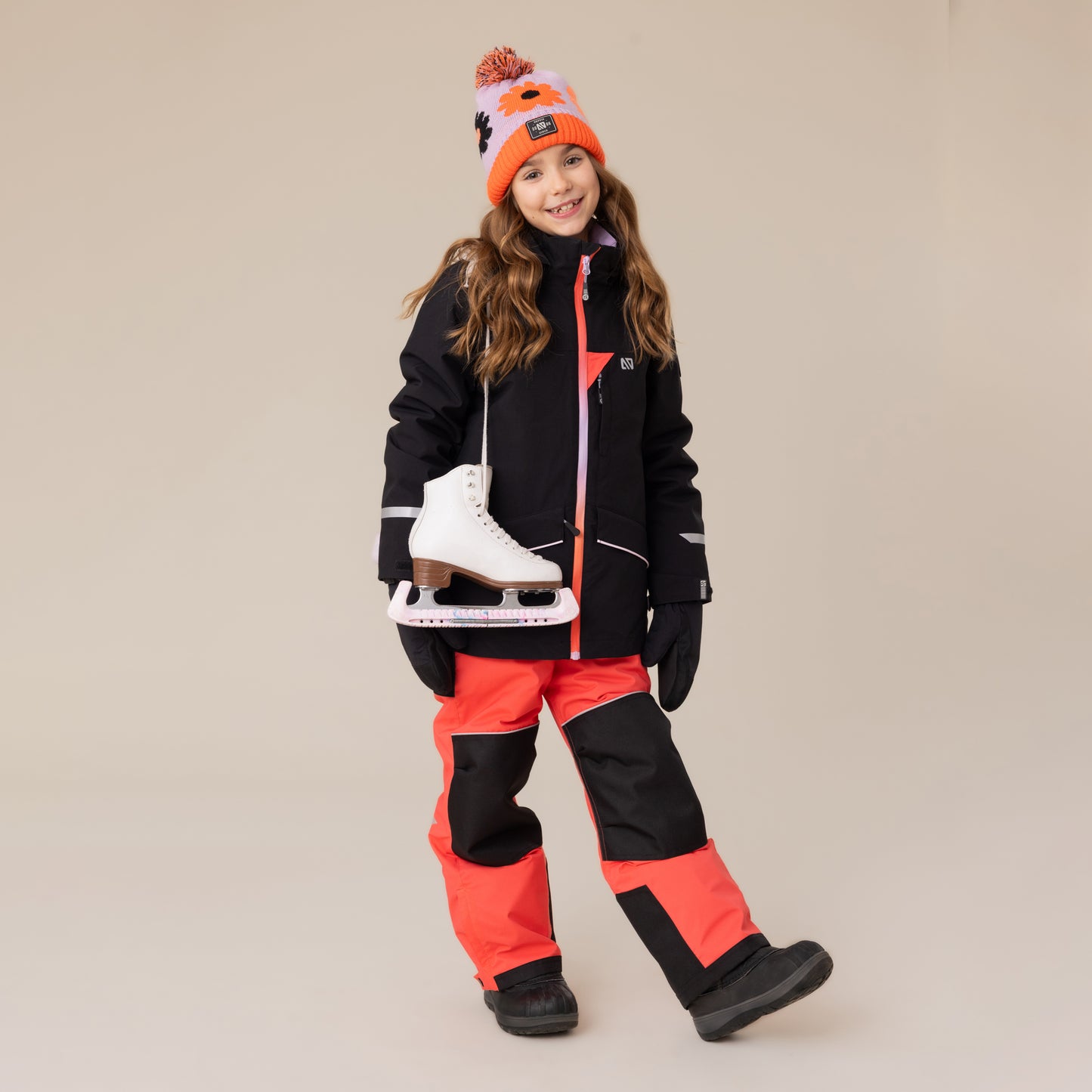 Habit de neige Performance 3-en-1 Julie  Filles Noir