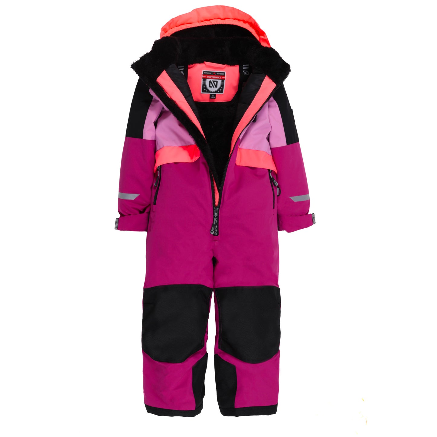 Habit de neige une-pièce Performance Rose Bébé Fille Mauve