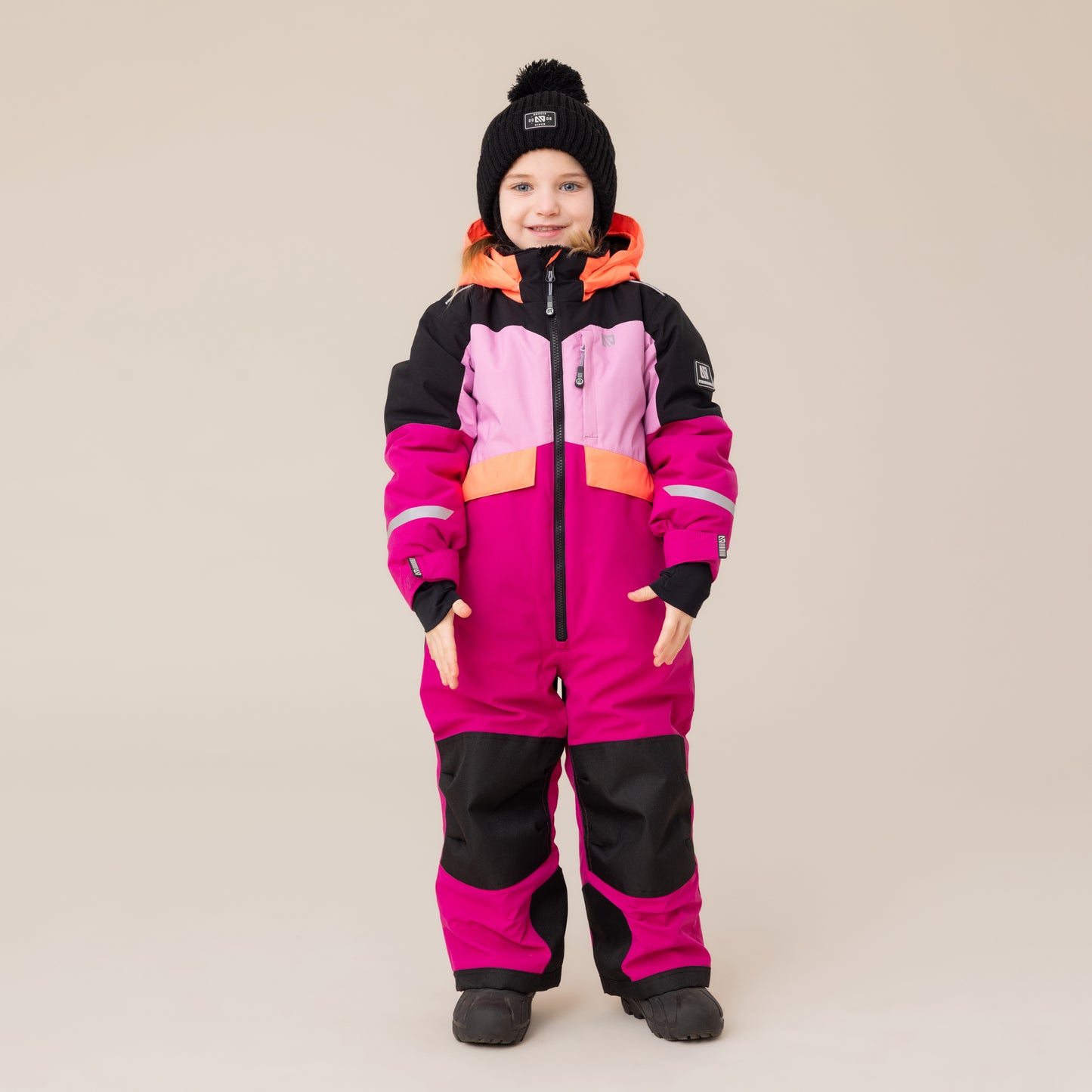 Habit de neige une-pièce Performance Rose  Filles Mauve