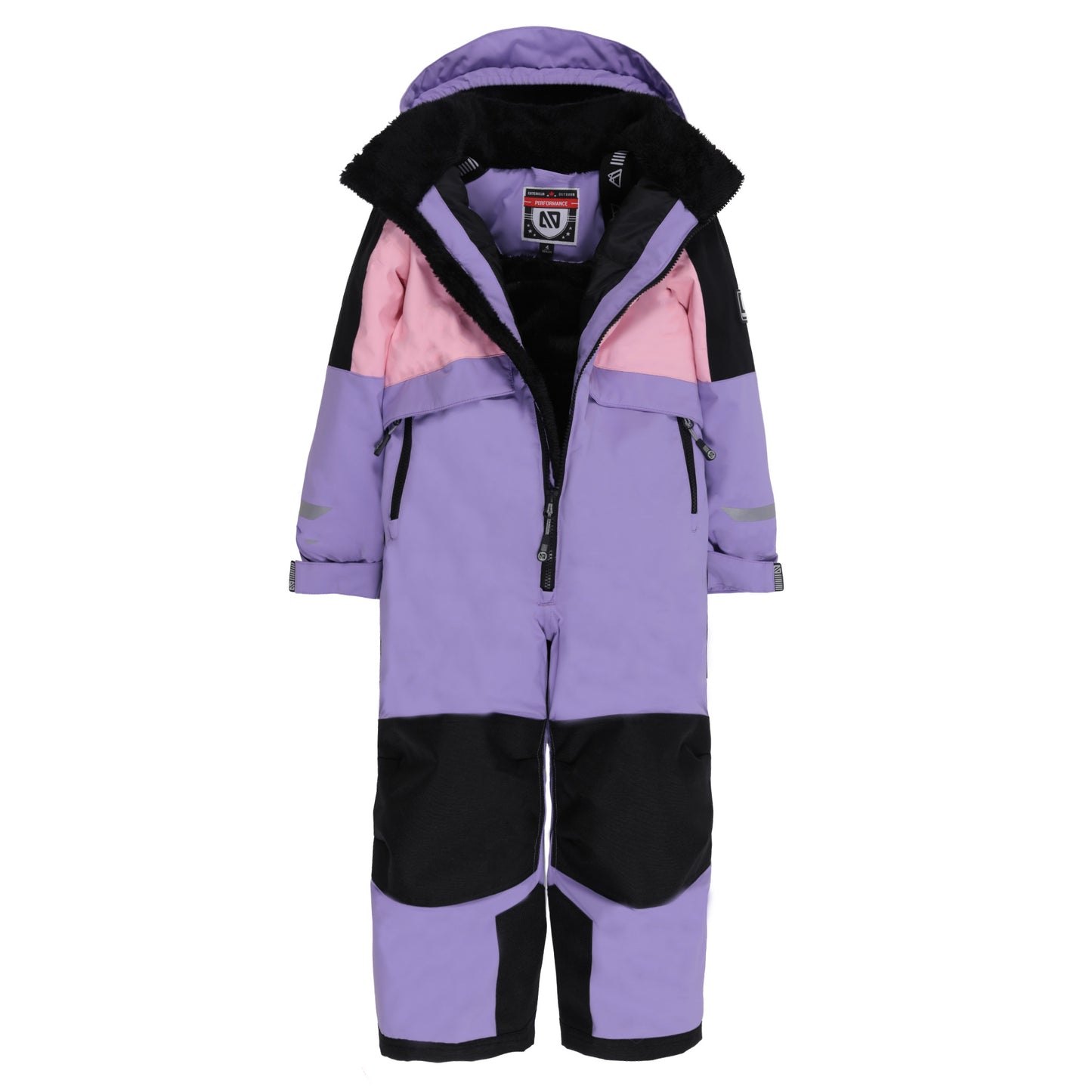 Habit de neige une-pièce Performance Meggy bébé Bébé Fille Lilas
