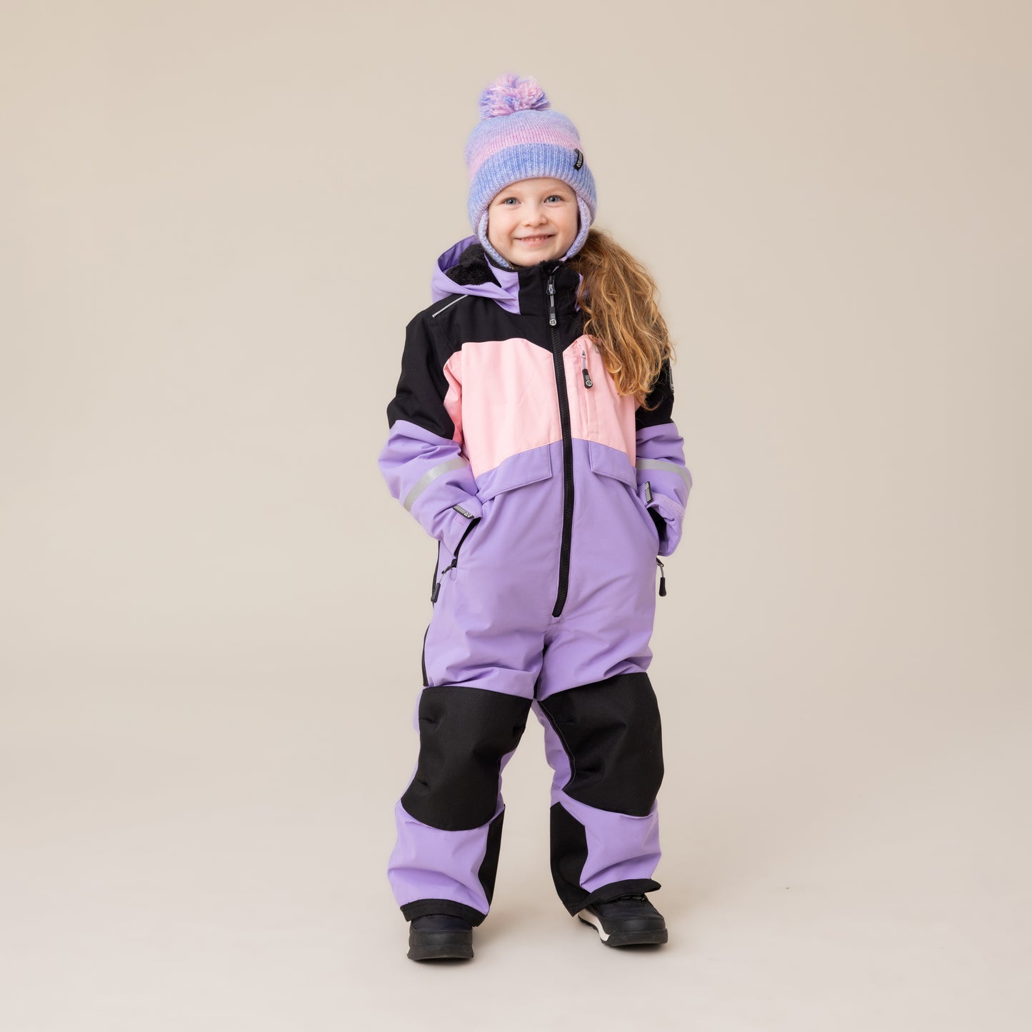 Habit de neige une-pièce Performance Meggy  Filles Lilas