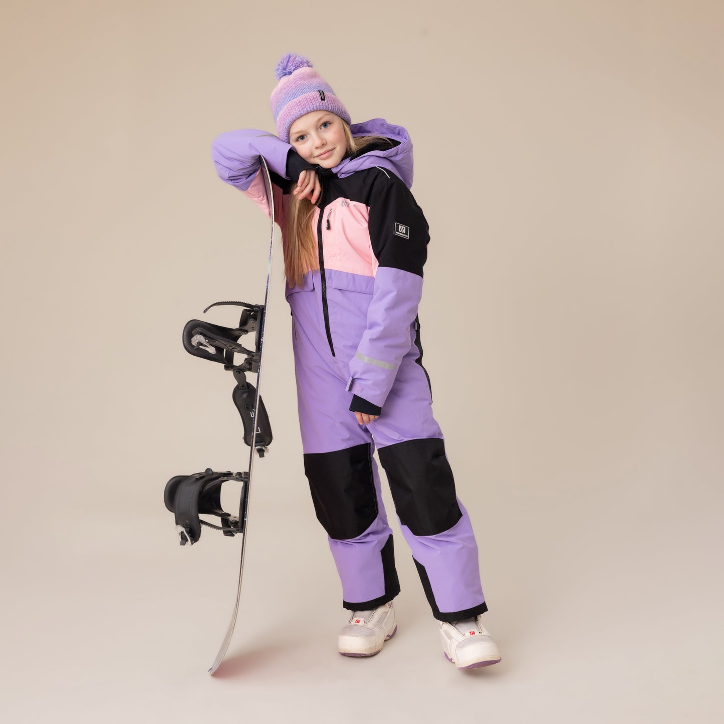 Habit de neige une-pièce Performance Meggy  Filles Lilas