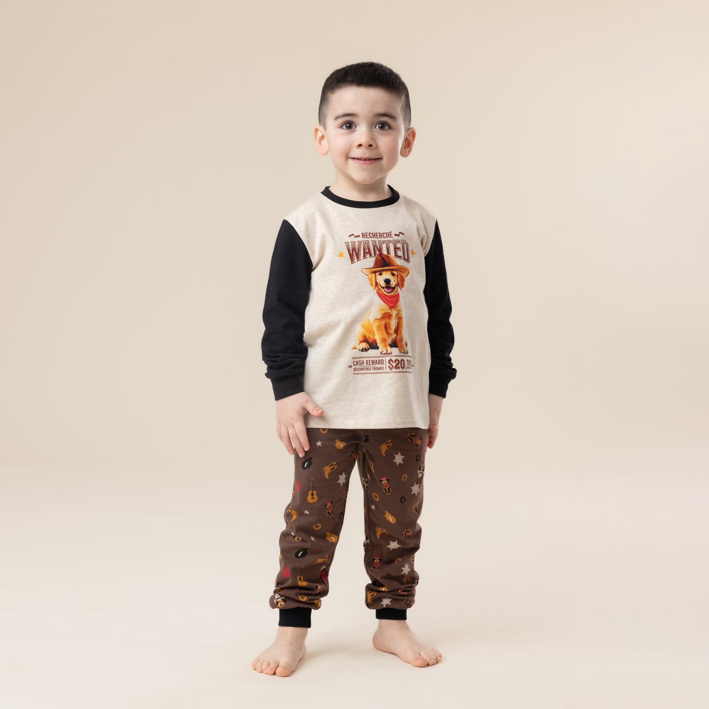 Pyjama  Garçons Beige