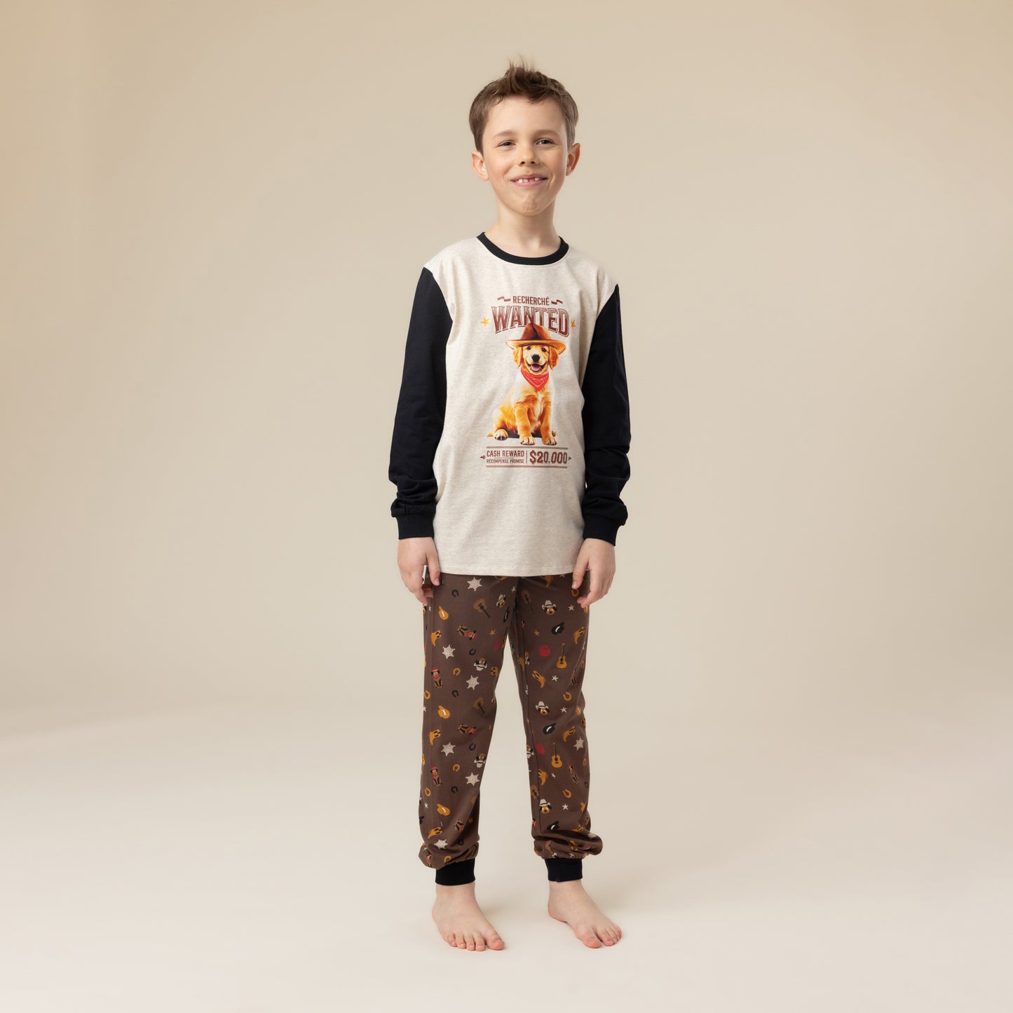 Pyjama  Garçons Beige
