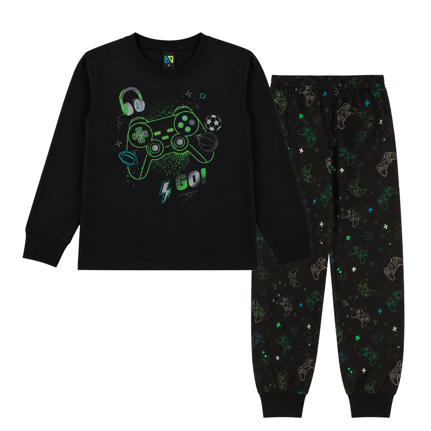 Pyjama  Garçons Noir