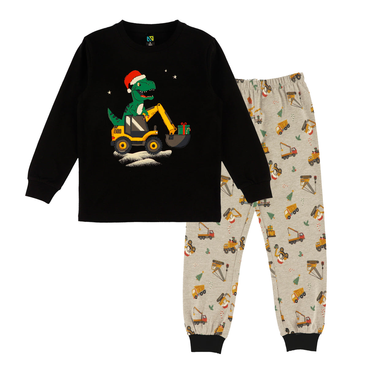 Pyjama T-Rex Festif