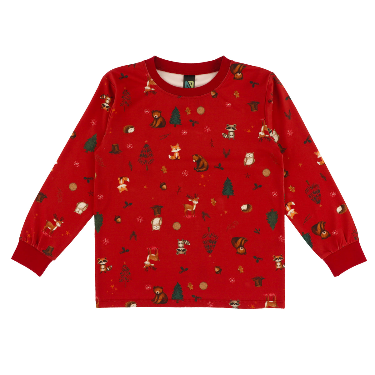 Pyjama forêt des fêtes