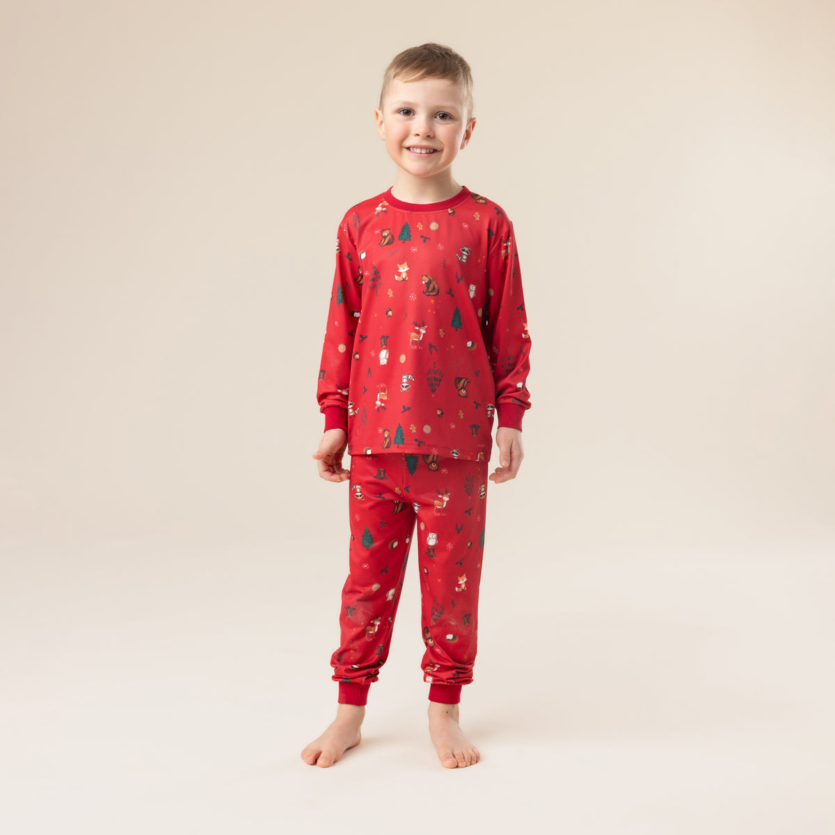 Pyjama forêt des fêtes
