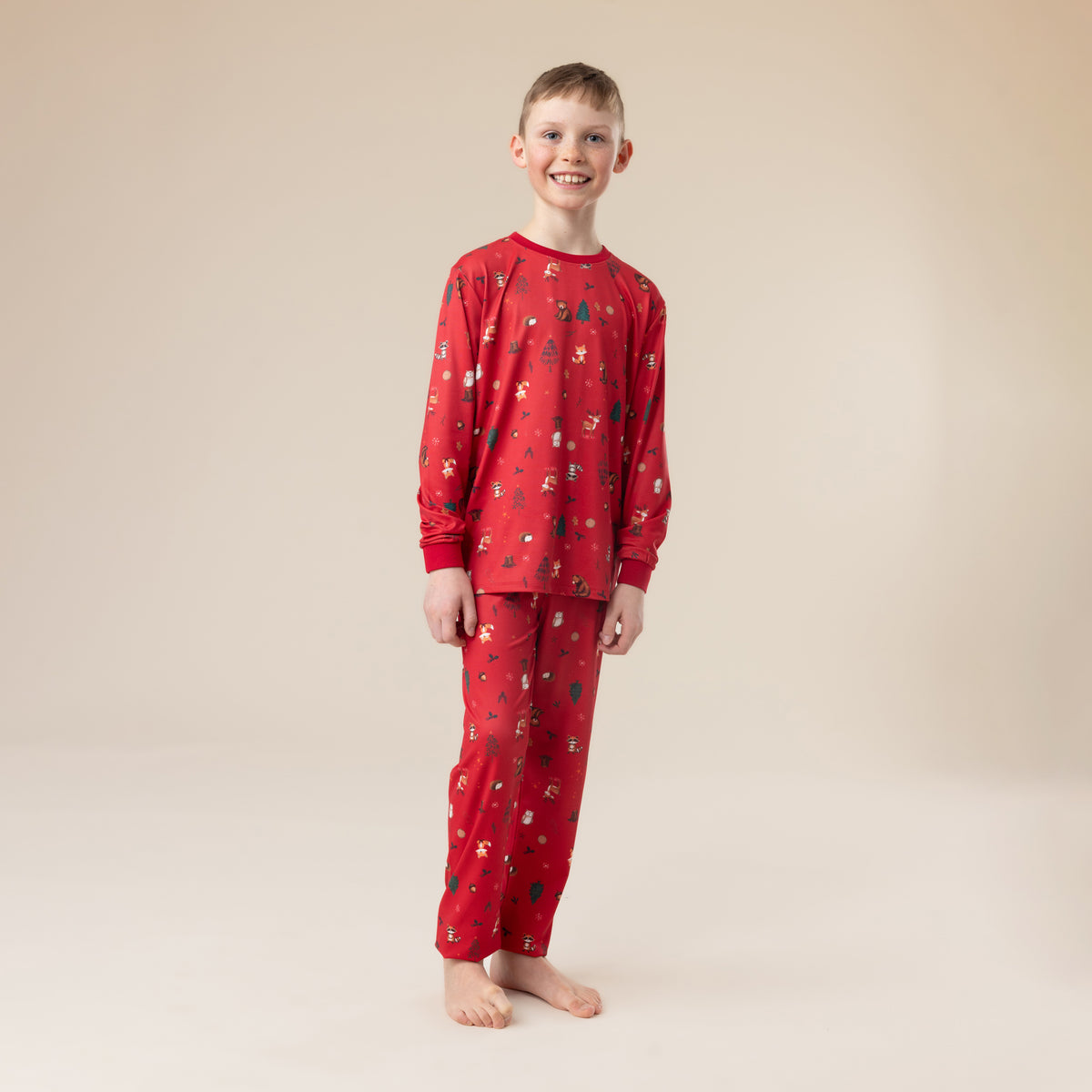 Pyjama forêt des fêtes
