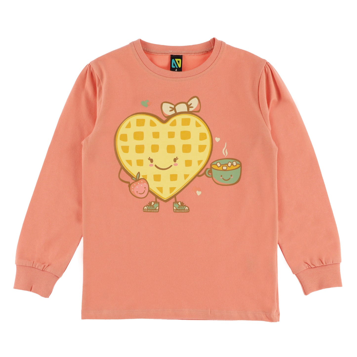 Pyjama bébé Filles Corail