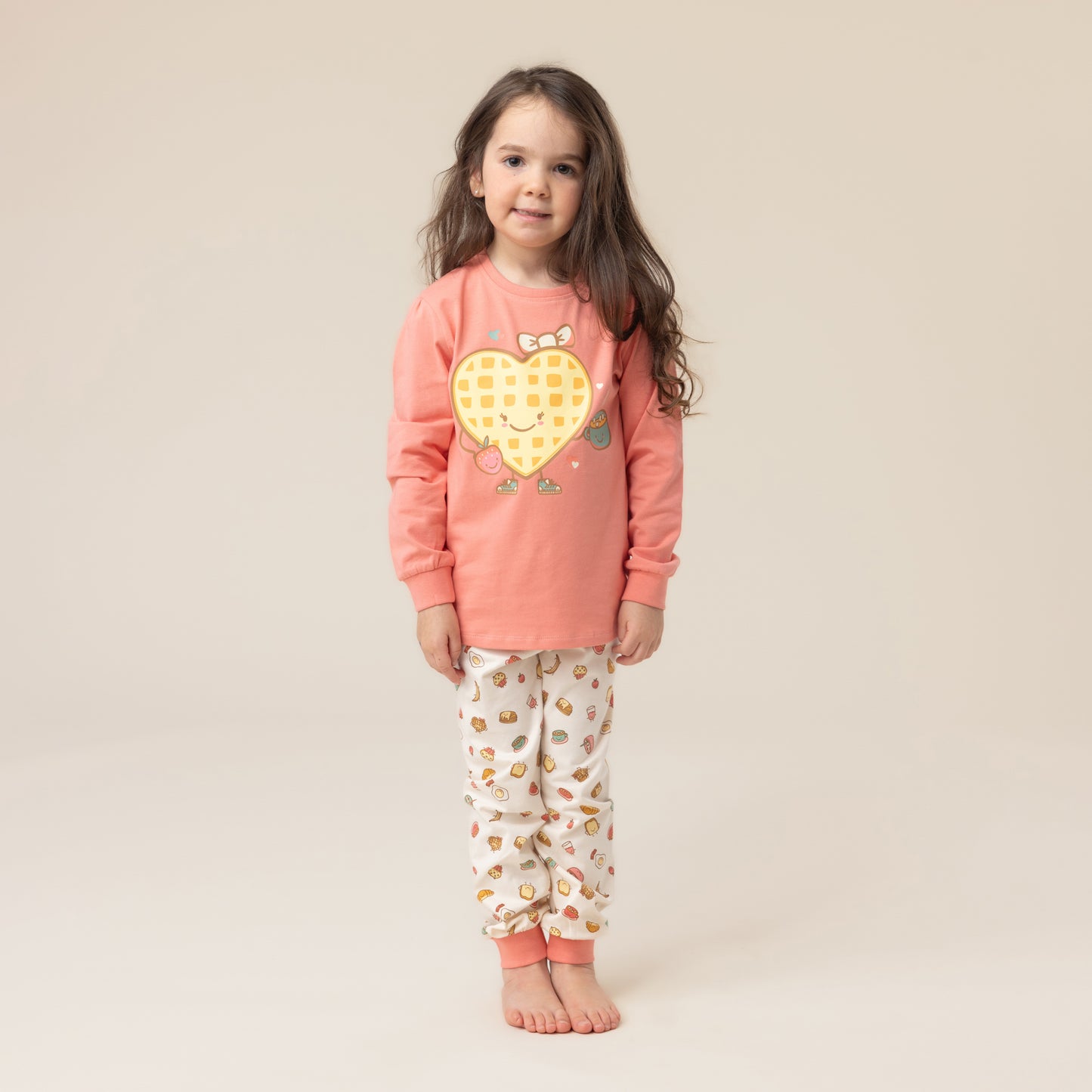 Pyjama  Filles Corail