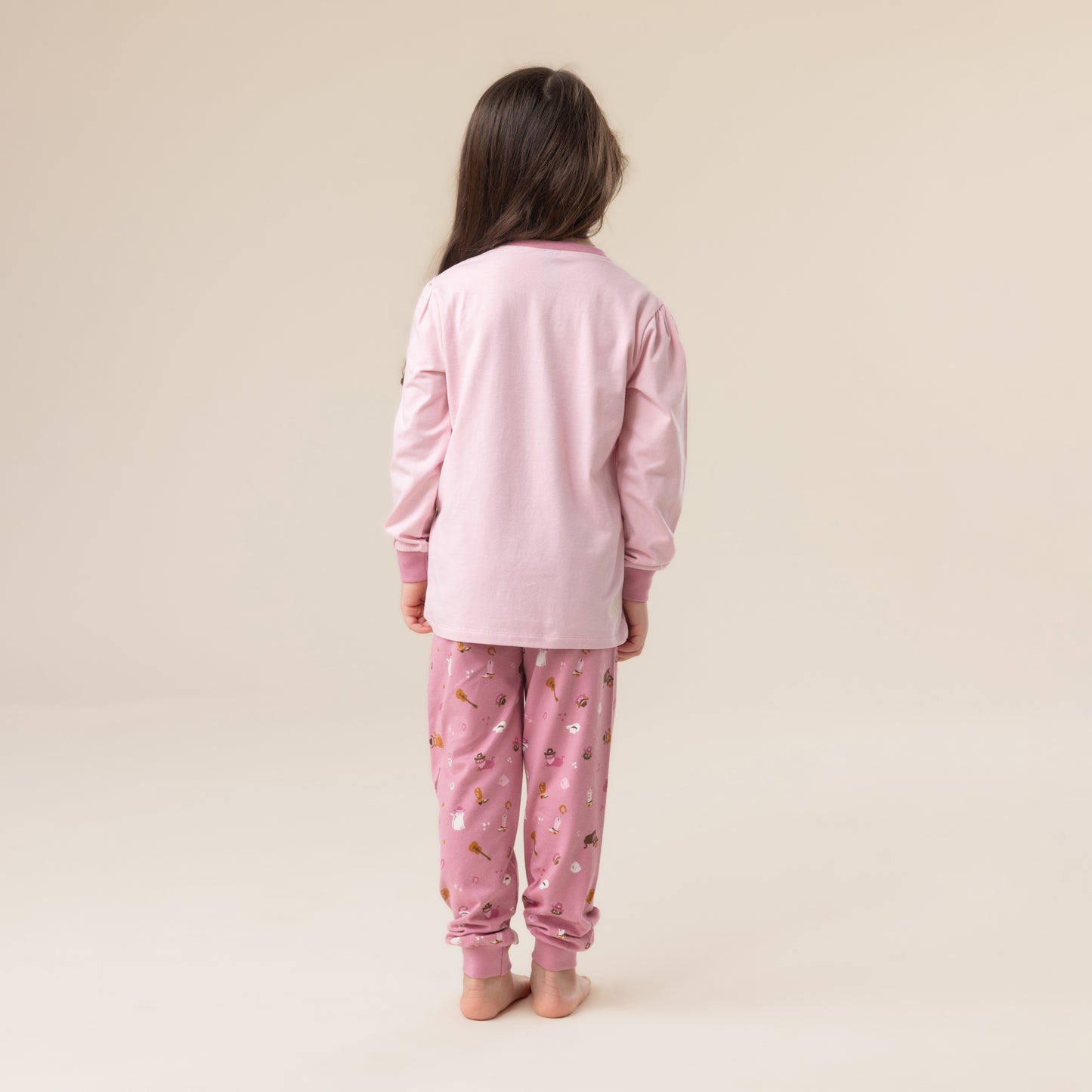 Pyjama  Filles Rose_Pale
