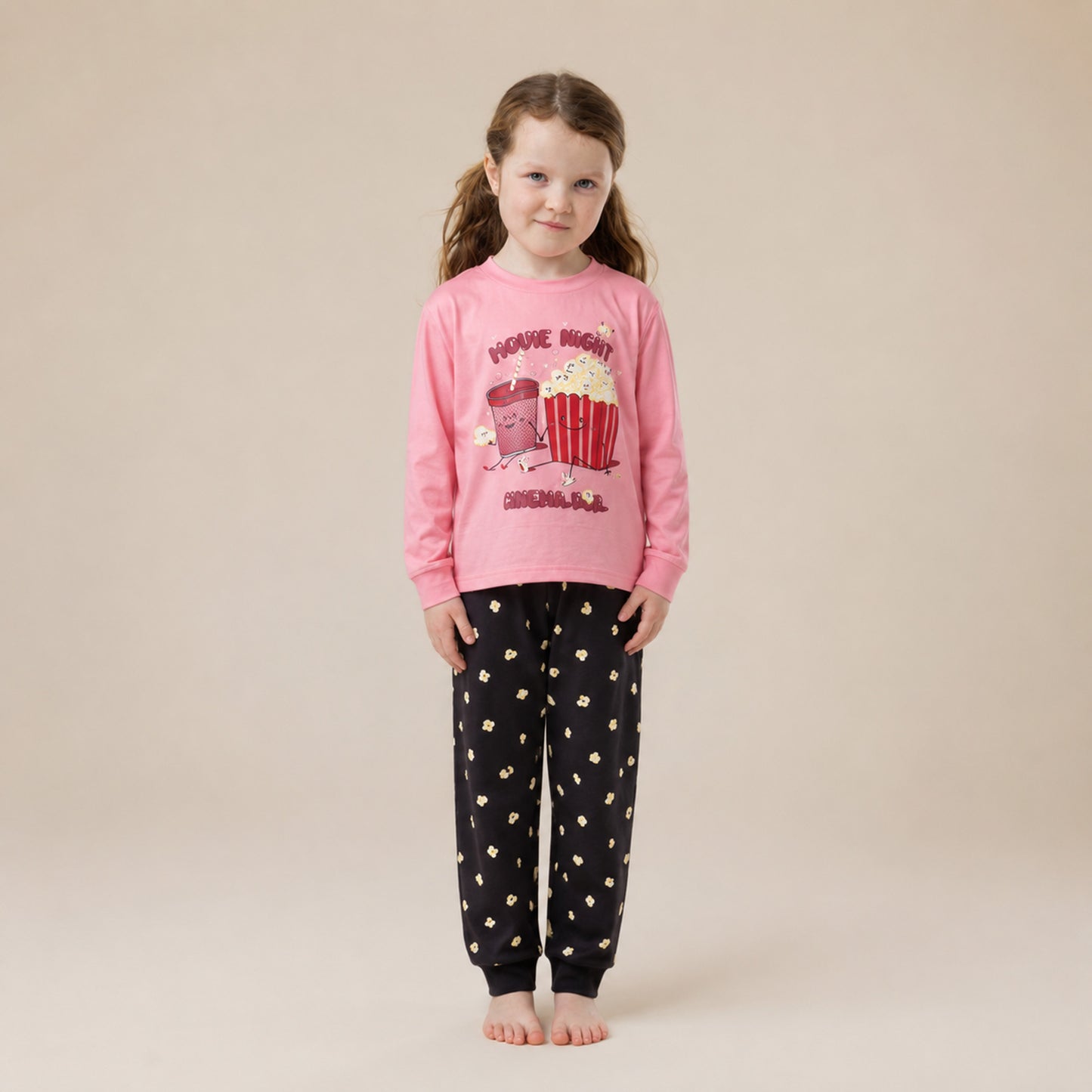 Pyjama  Filles Rose_Pale