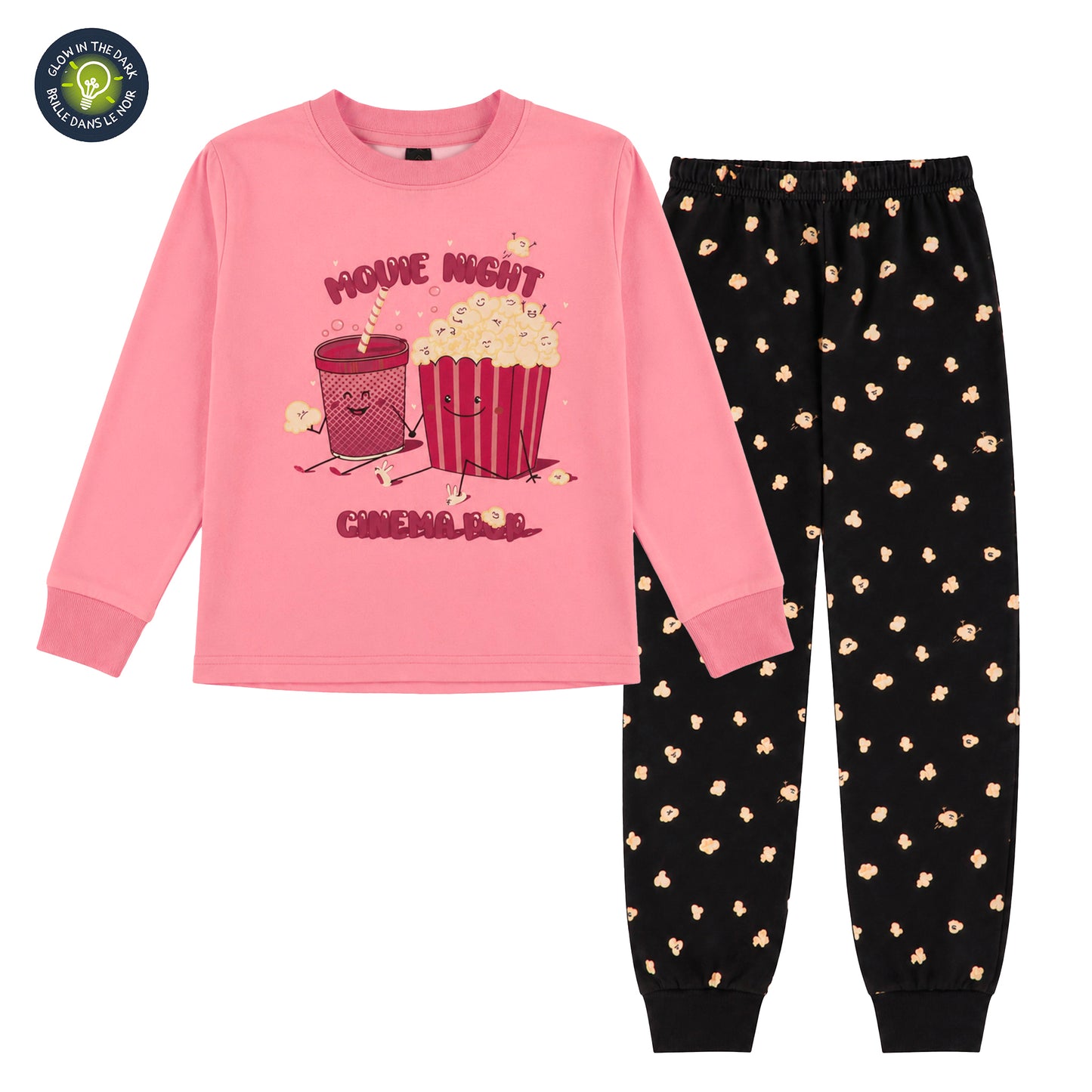 Pyjama  Filles Rose Pale