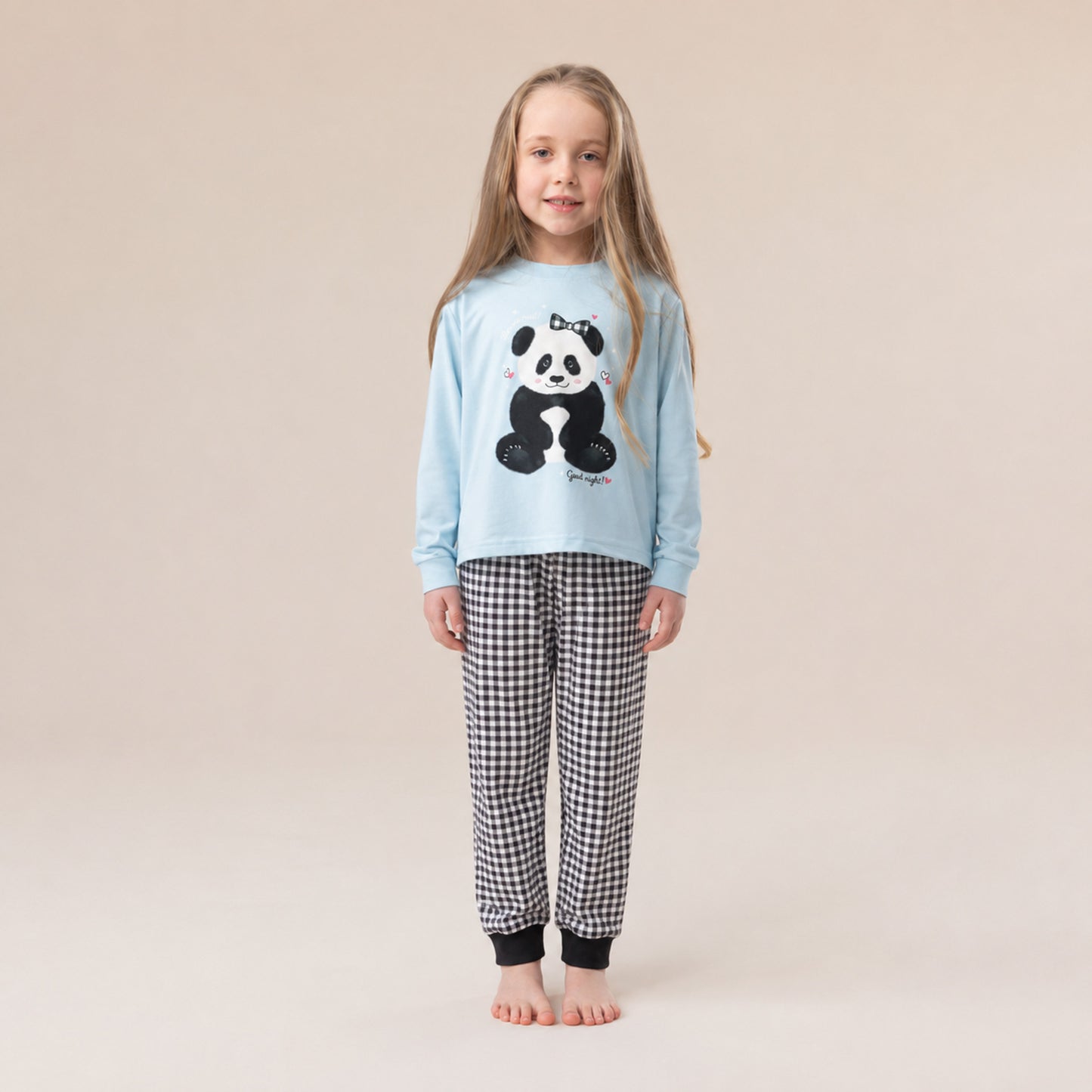 Pyjama  Filles Bleu_Pale