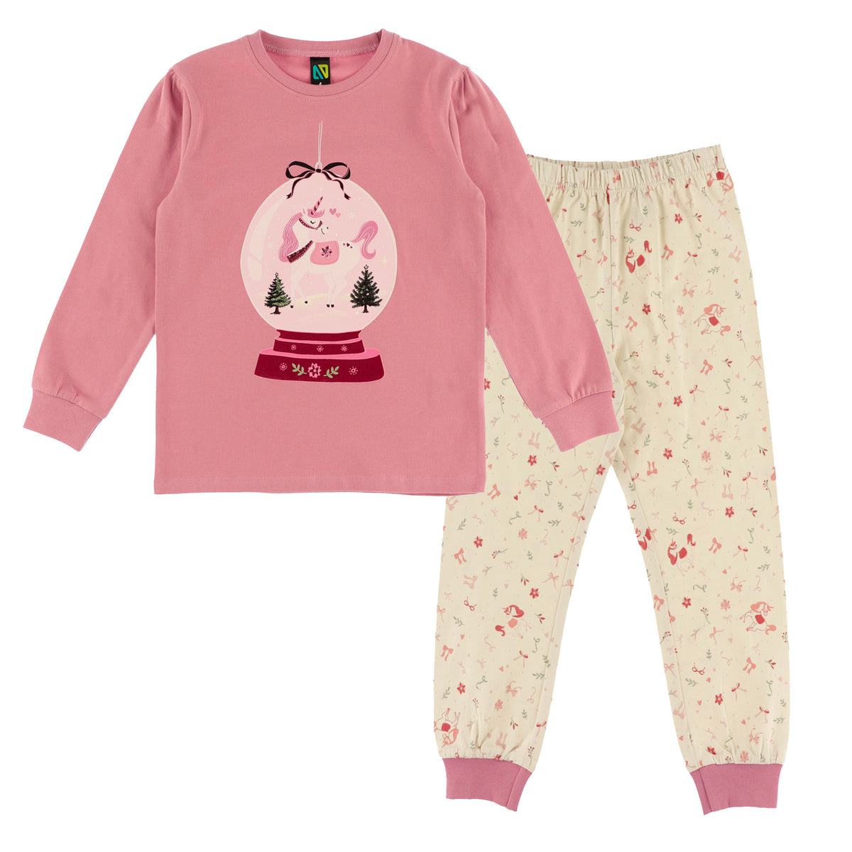 Pyjama licorne des fêtes Bébé