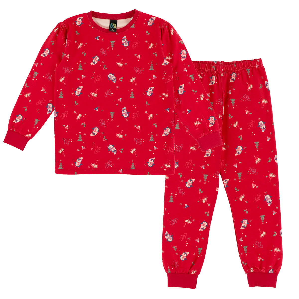 Pyjama pingouins festifs
