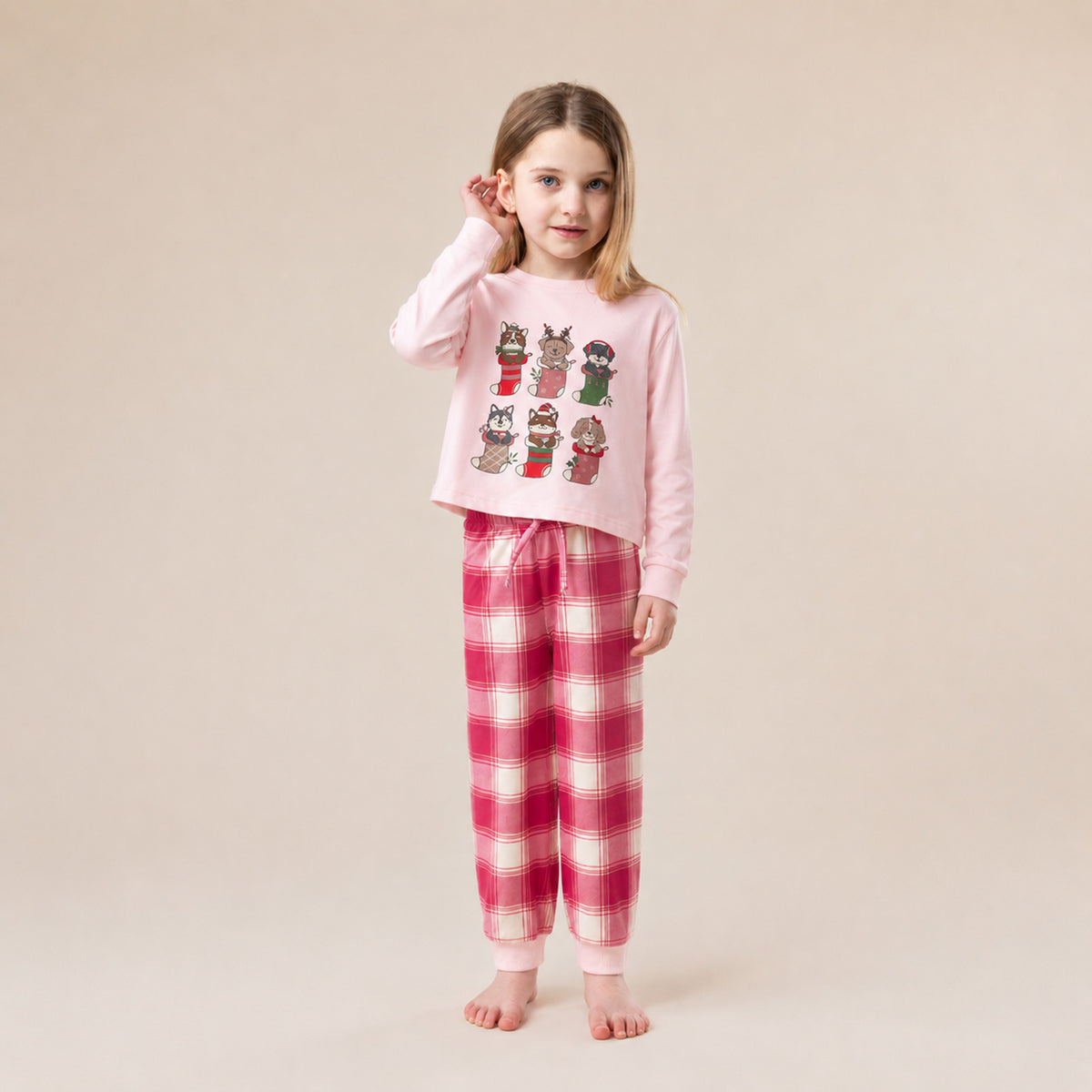 Pyjama chiens des fêtes