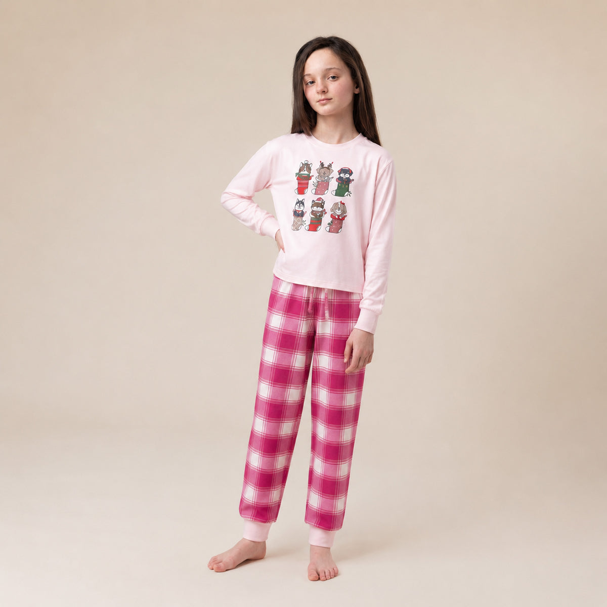 Pyjama chiens des fêtes