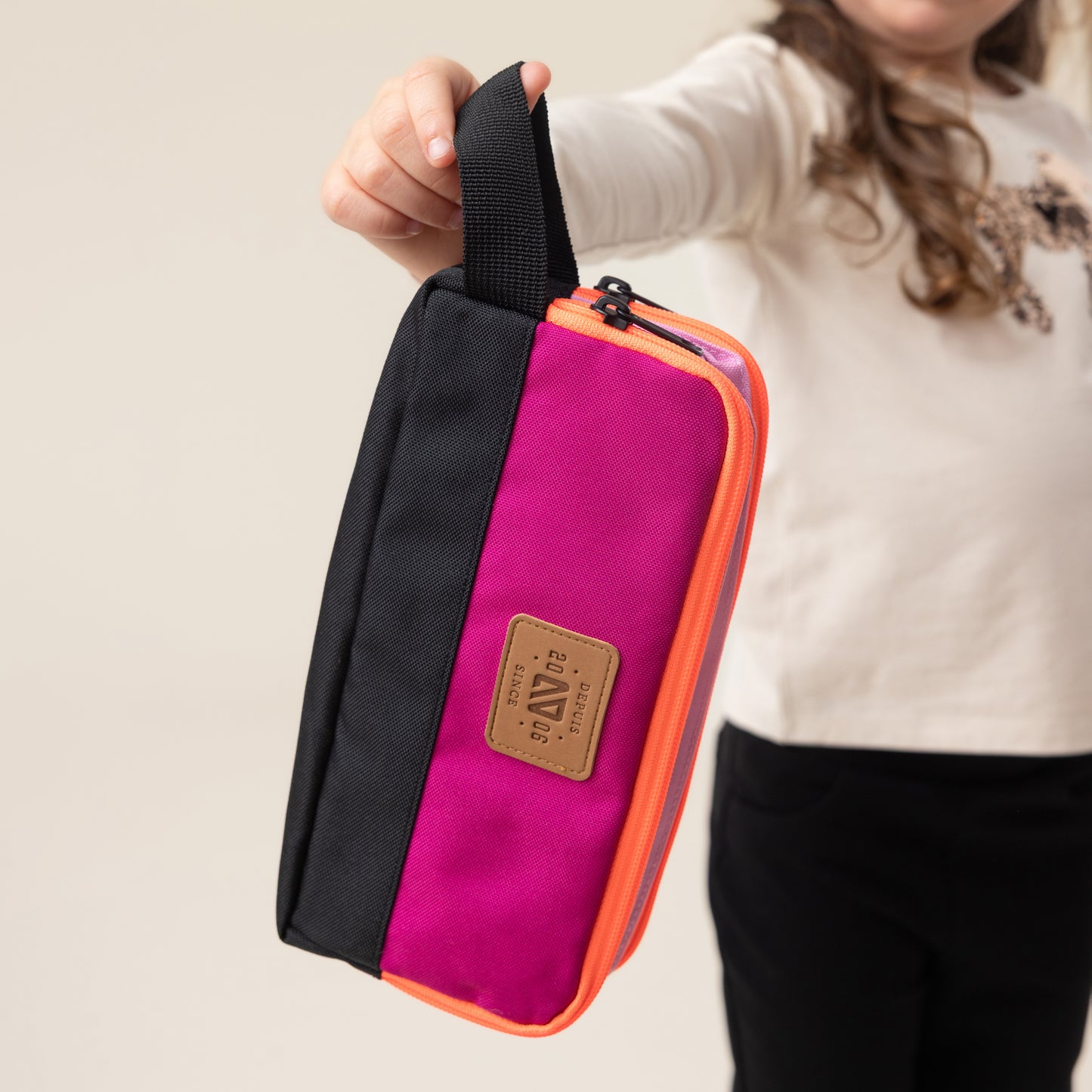 Étui à crayon  Filles Mauve