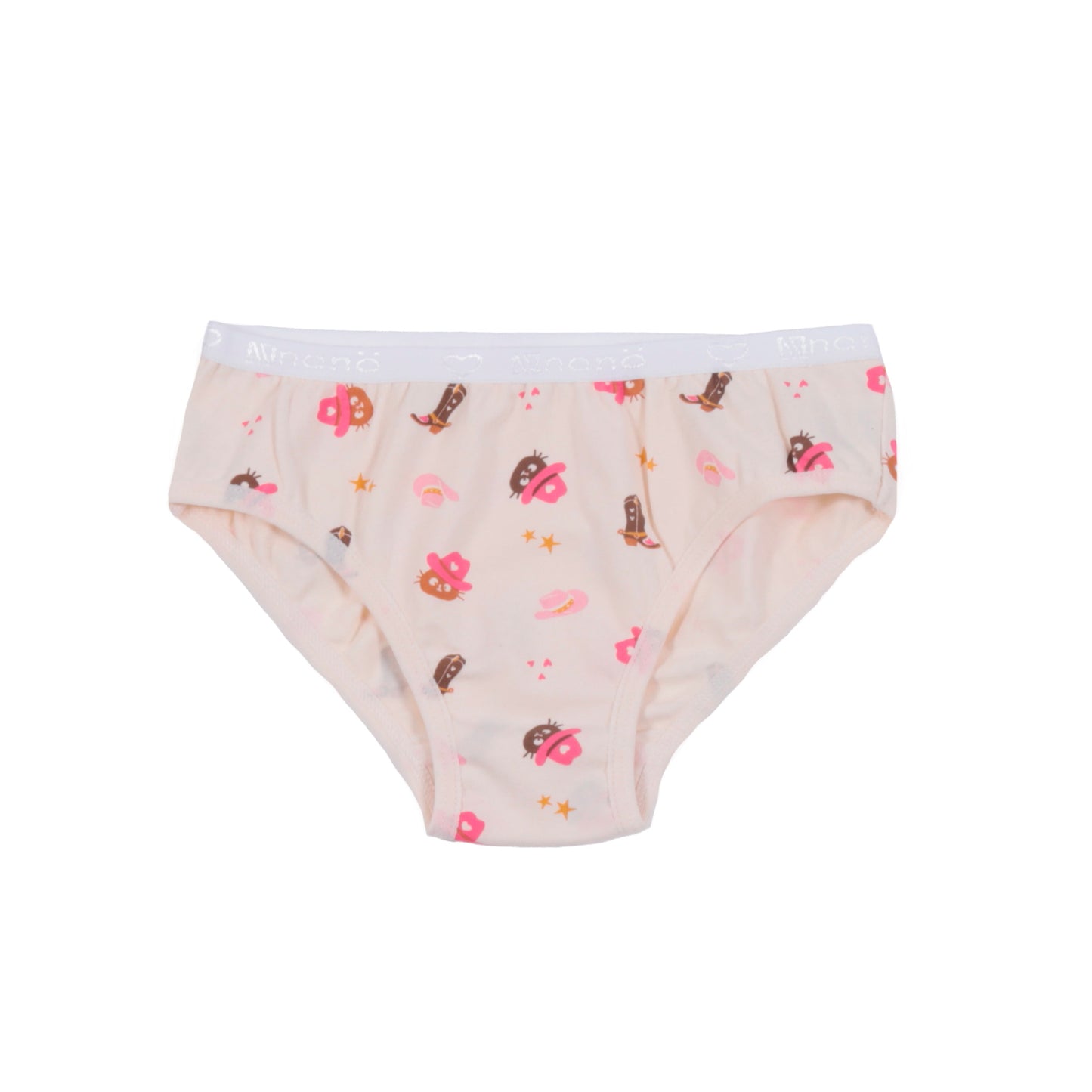 Culotte, paquet de 3  Filles Ivoire