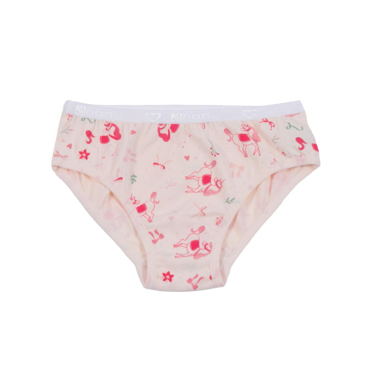 Culotte, paquet de 3  Filles Ivoire