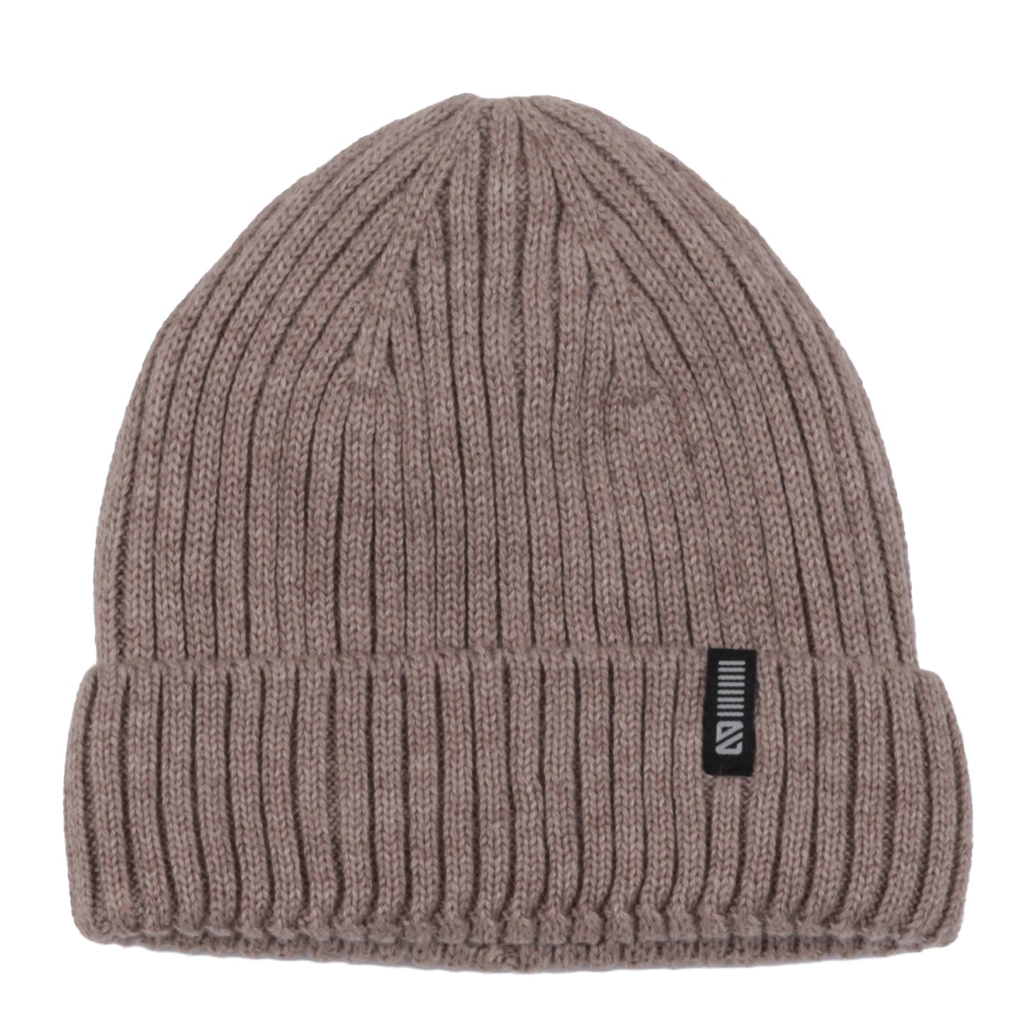 Tuque en tricot Beige