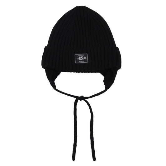 Tuque en tricot Simon Noir