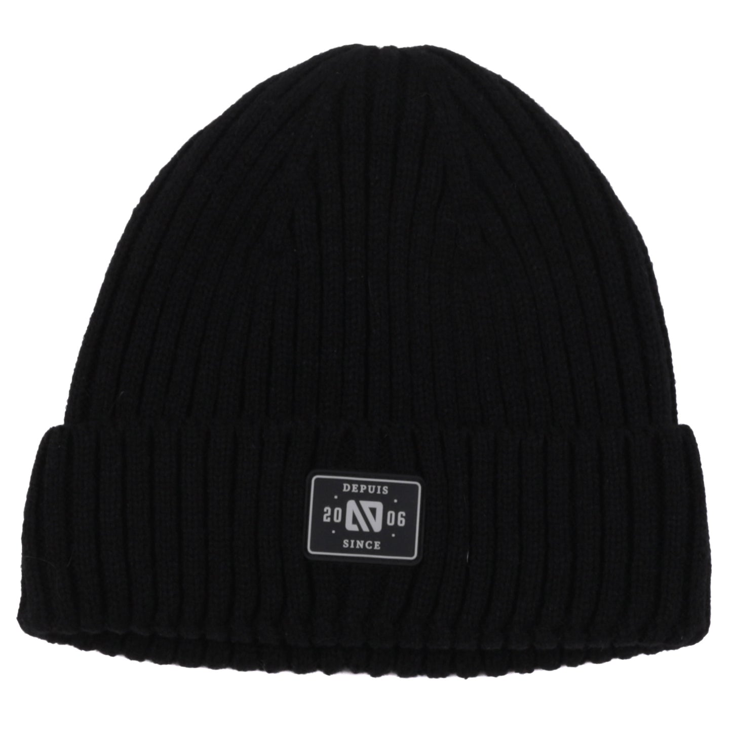 Tuque en tricot Simon Noir