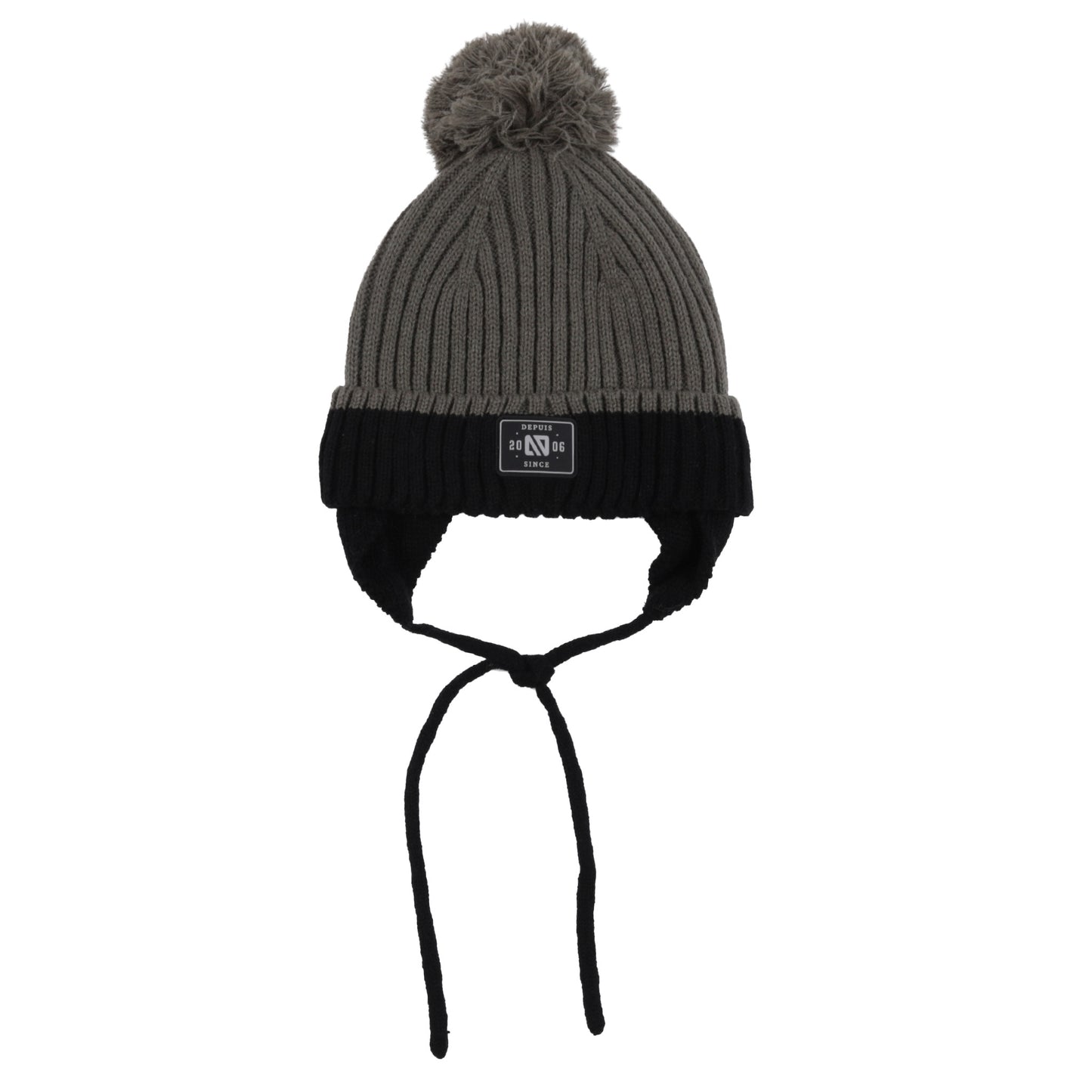 Tuque en tricot Antonin Verte