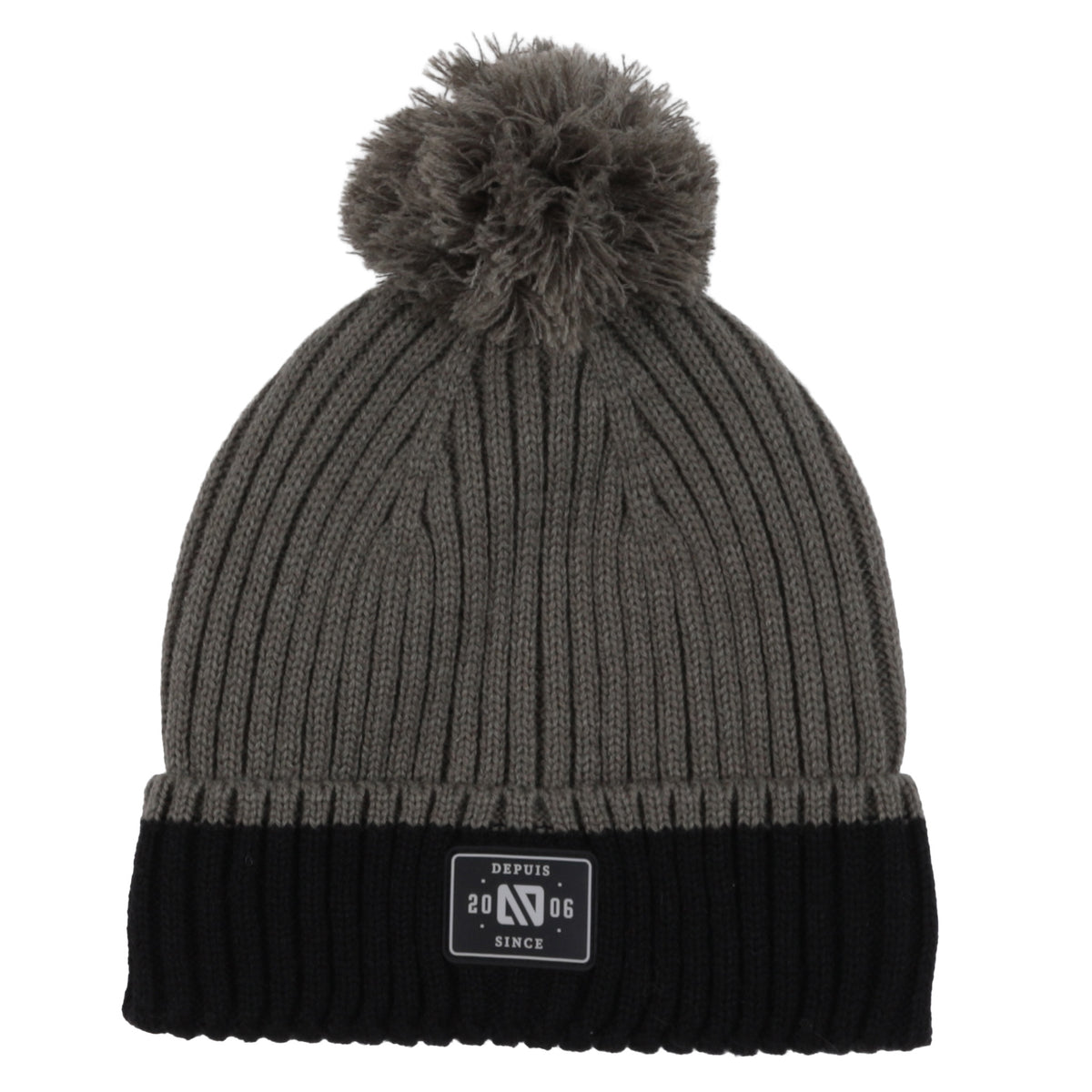 Tuque en tricot Antonin Verte