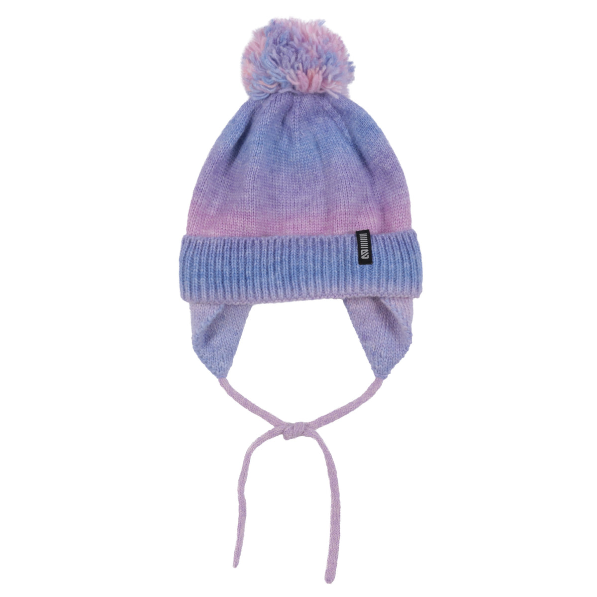 Tuque en tricot Beatrice Lilas Bébé