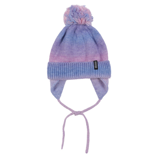 Tuque en tricot Beatrice Lilas Bébé