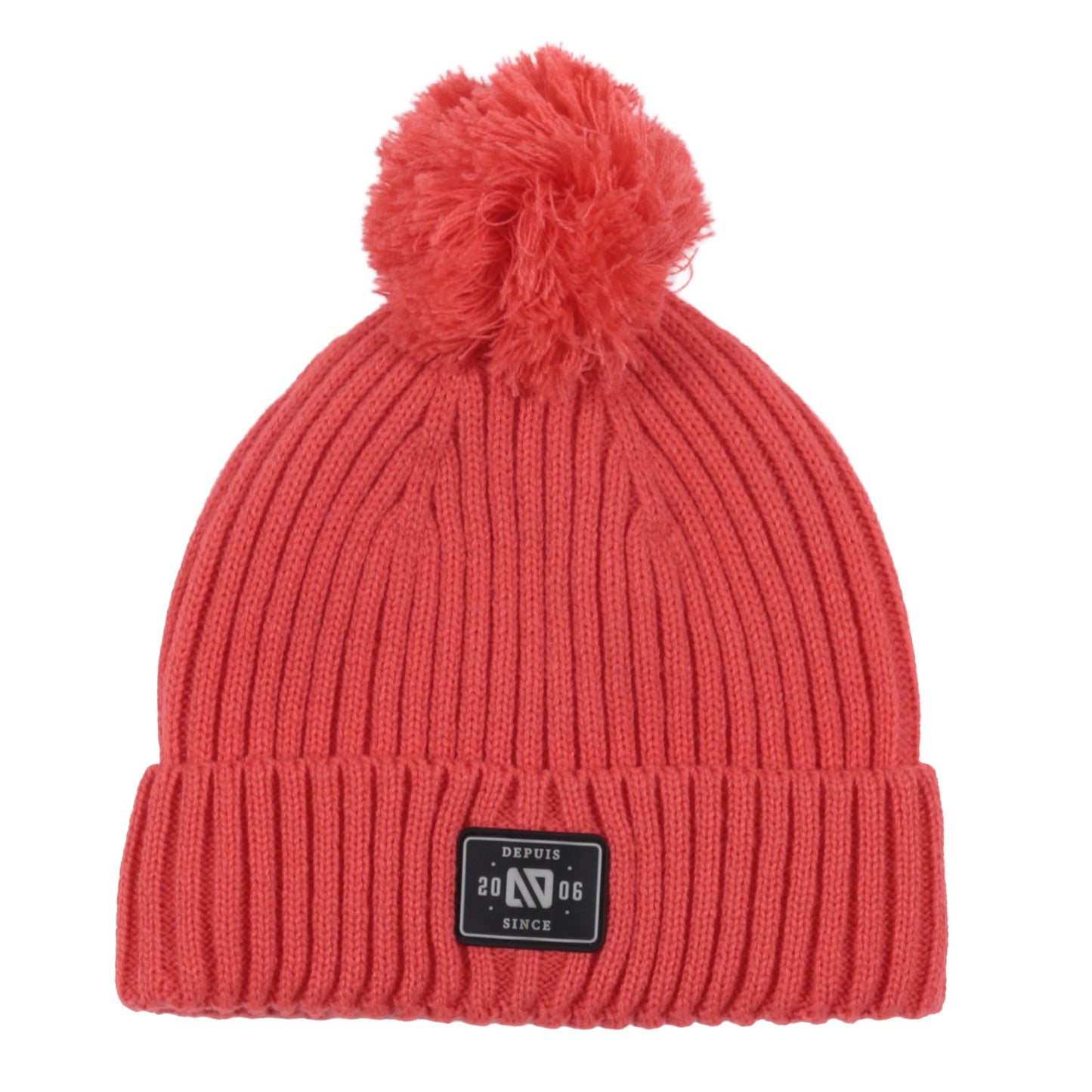 Tuque en tricot Yasmine Filles Corail