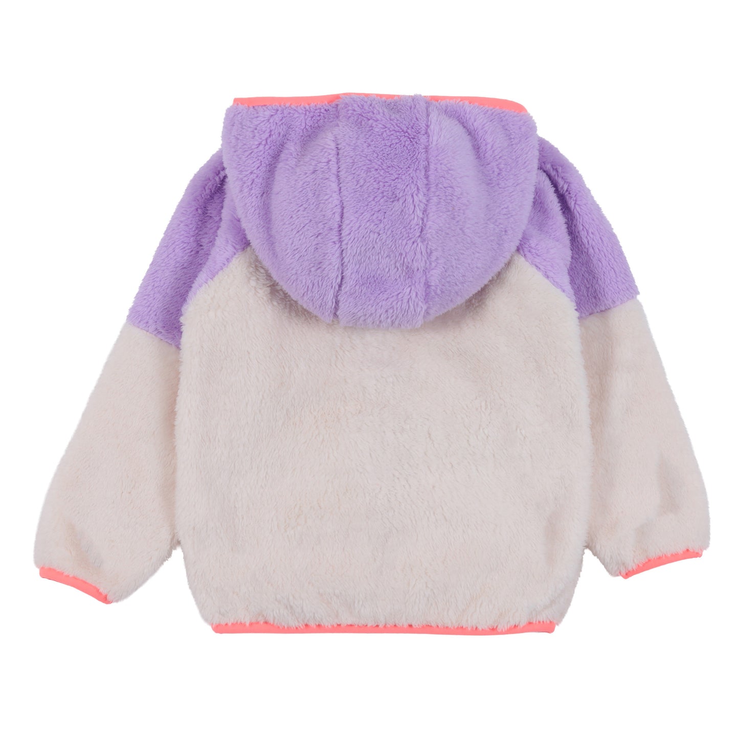 Veste à capuchon en Sherpa  Filles Ivoire